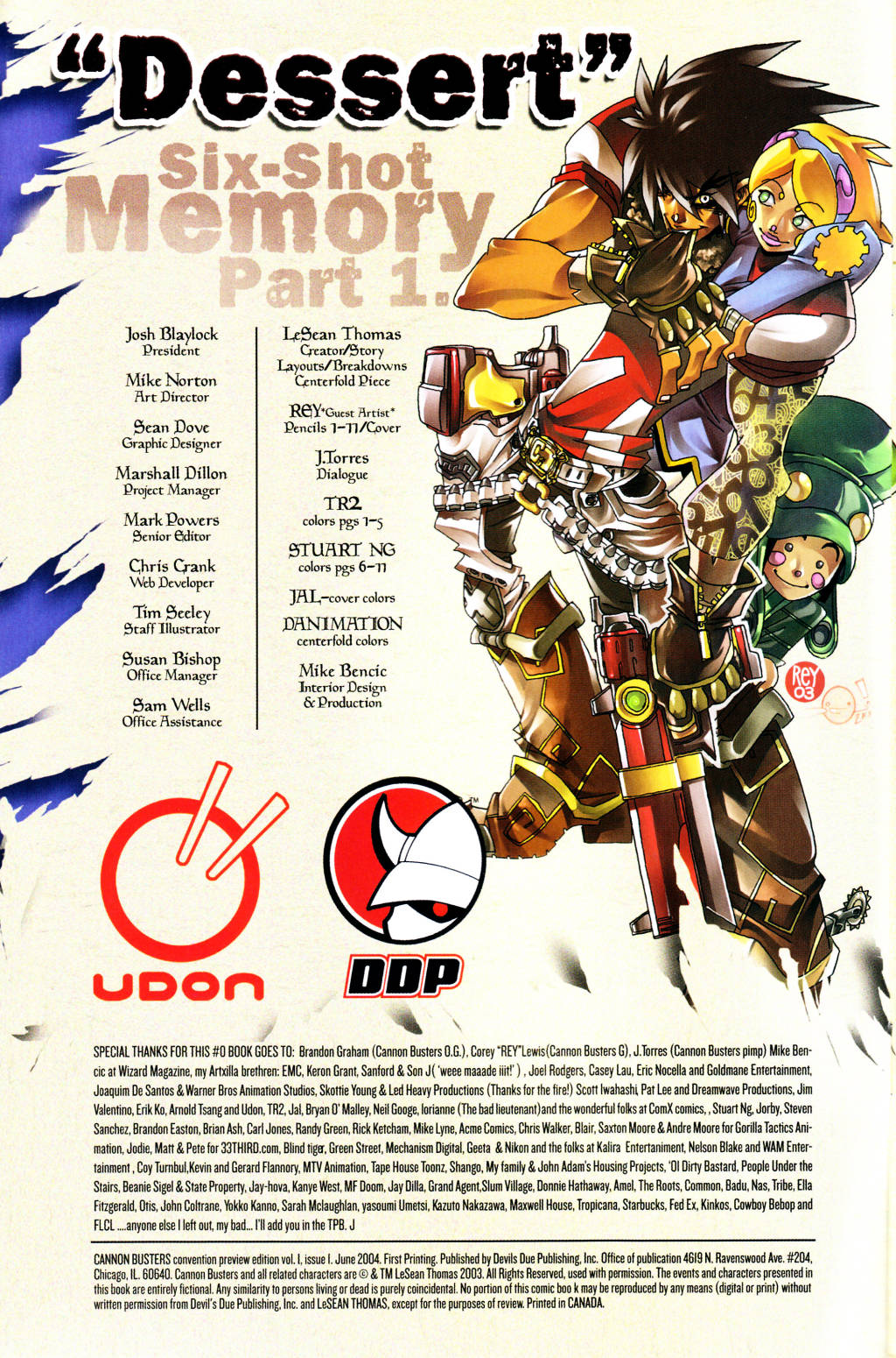 Read online Cannon Busters comic -  Issue #0 - 2