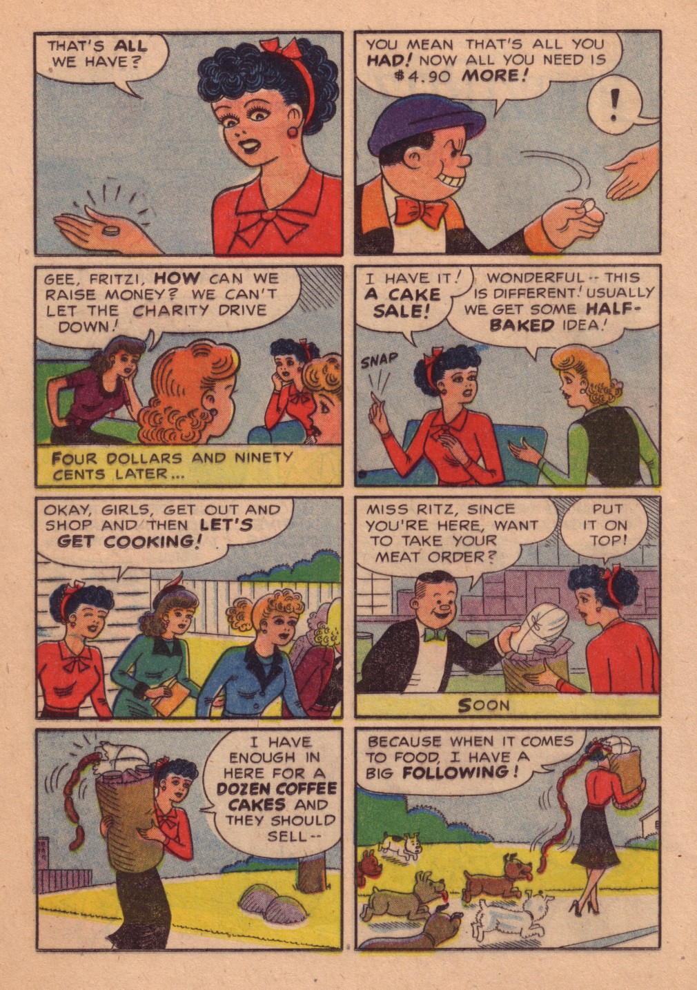 Read online Fritzi Ritz (1953) comic -  Issue #56 - 20