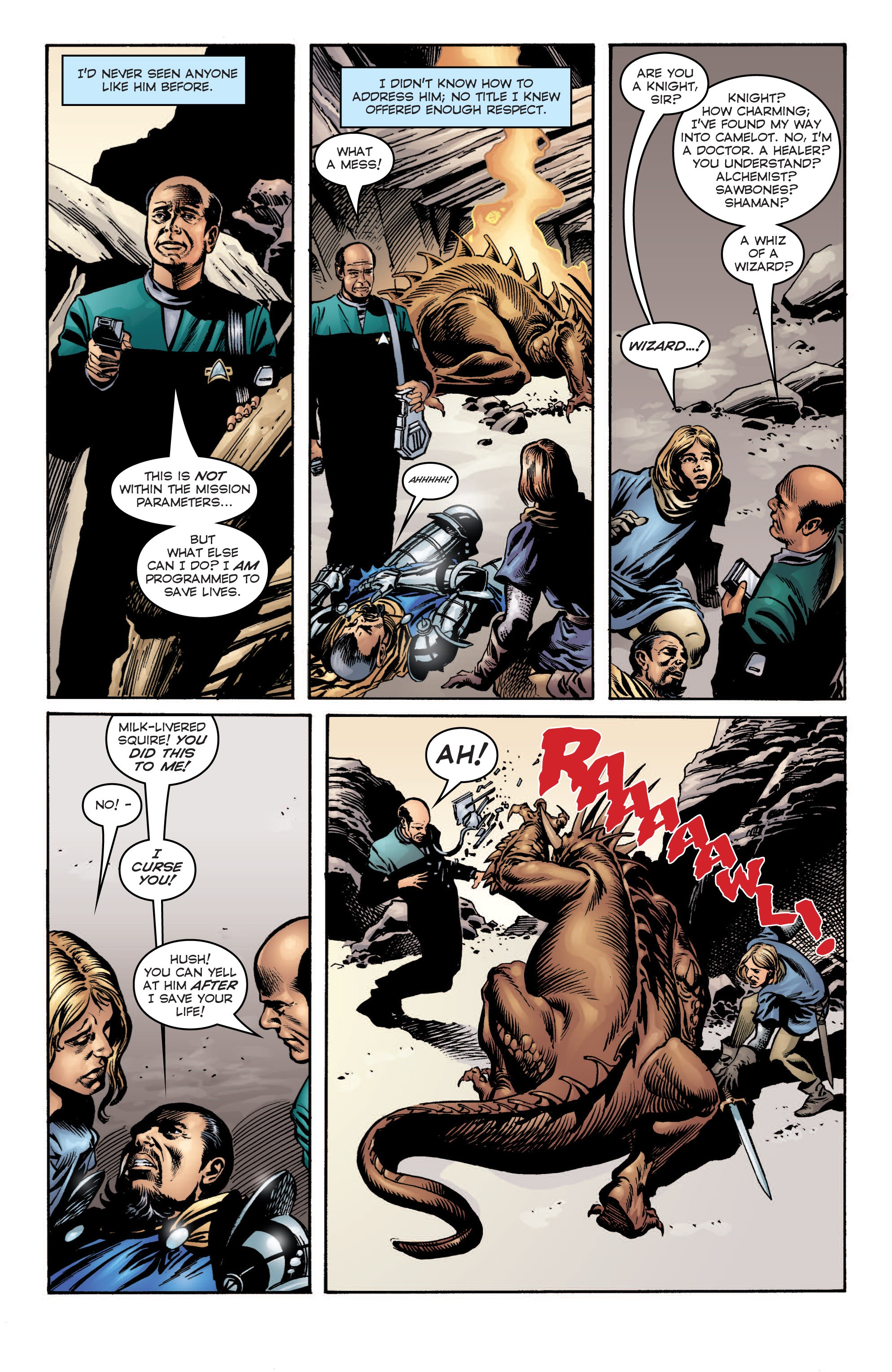 Read online Star Trek: Voyager--Encounters with the Unknown comic -  Issue # TPB - 58