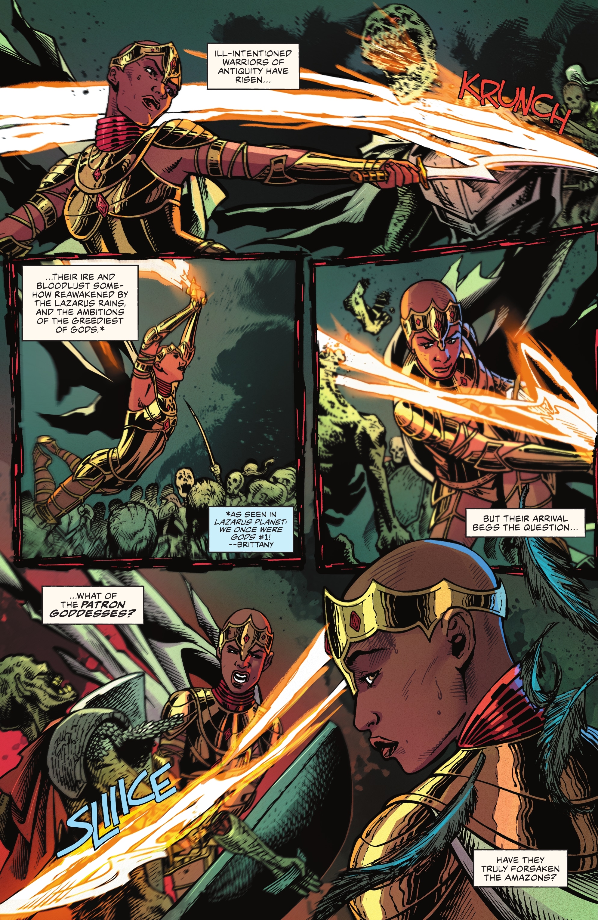 Read online Lazarus Planet: Revenge of the Gods comic -  Issue #3 - 25