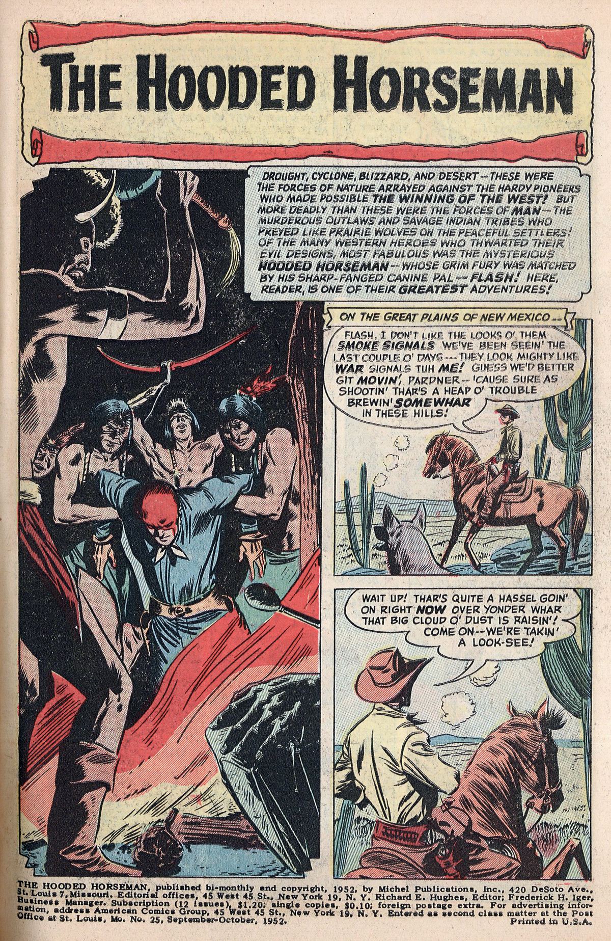 Read online Hooded Horseman comic -  Issue #25 - 3