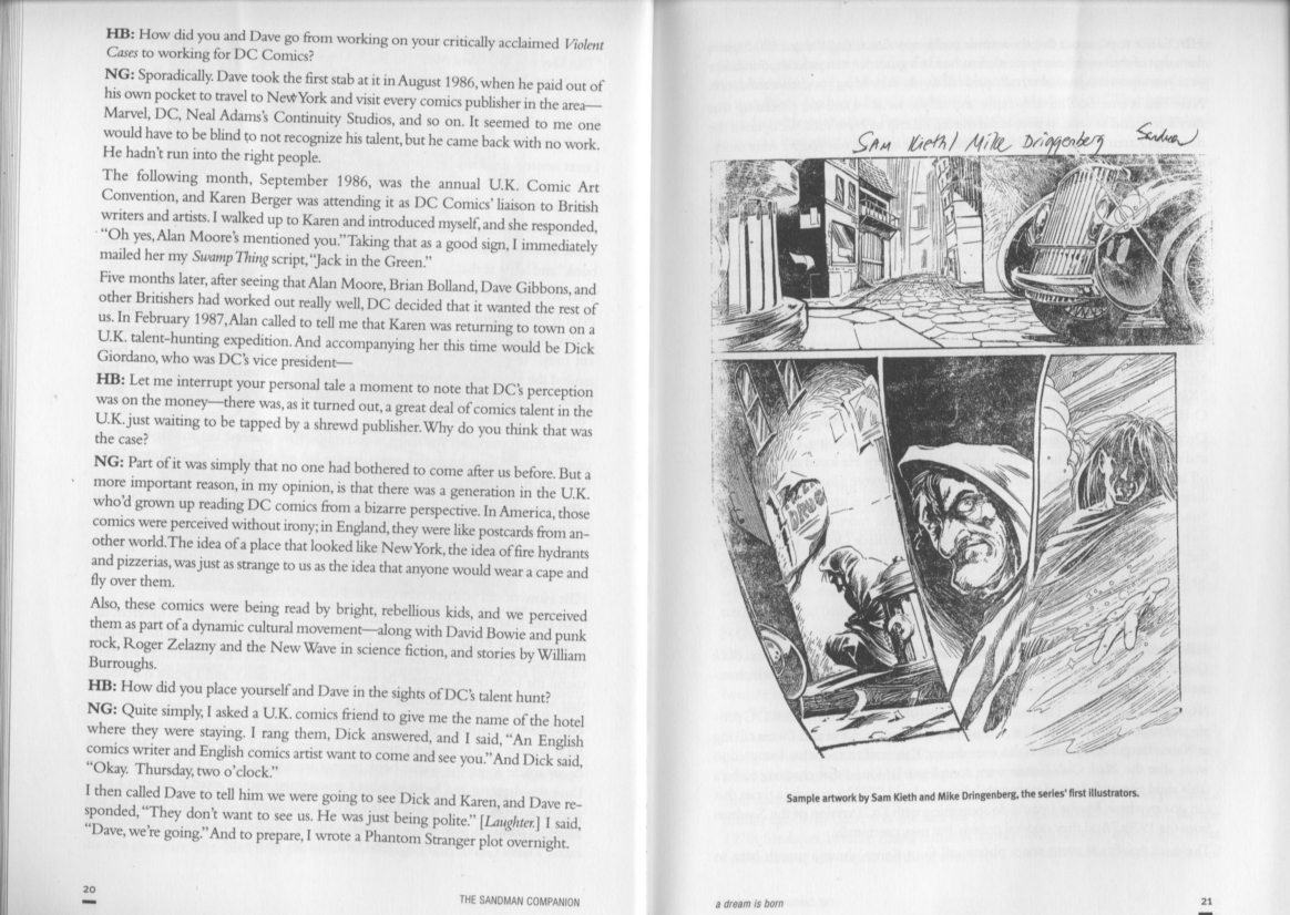 Read online The Sandman Companion comic -  Issue # TPB - 18