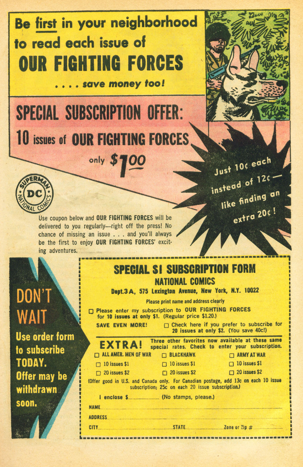 Read online Our Fighting Forces comic -  Issue #85 - 21