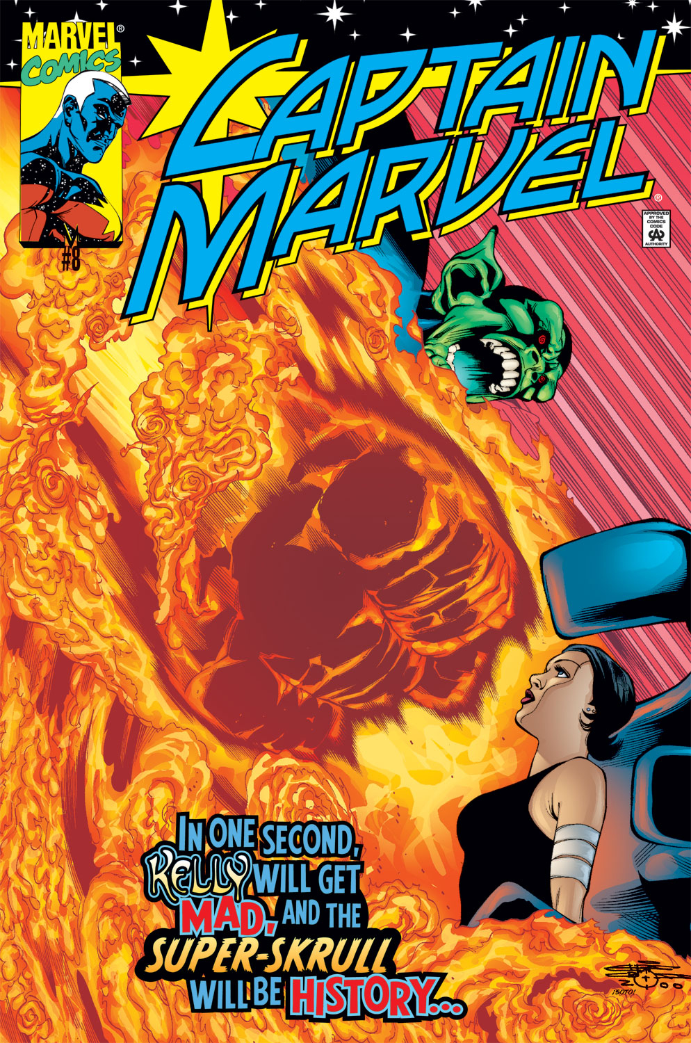 Read online Captain Marvel (1999) comic -  Issue #8 - 1