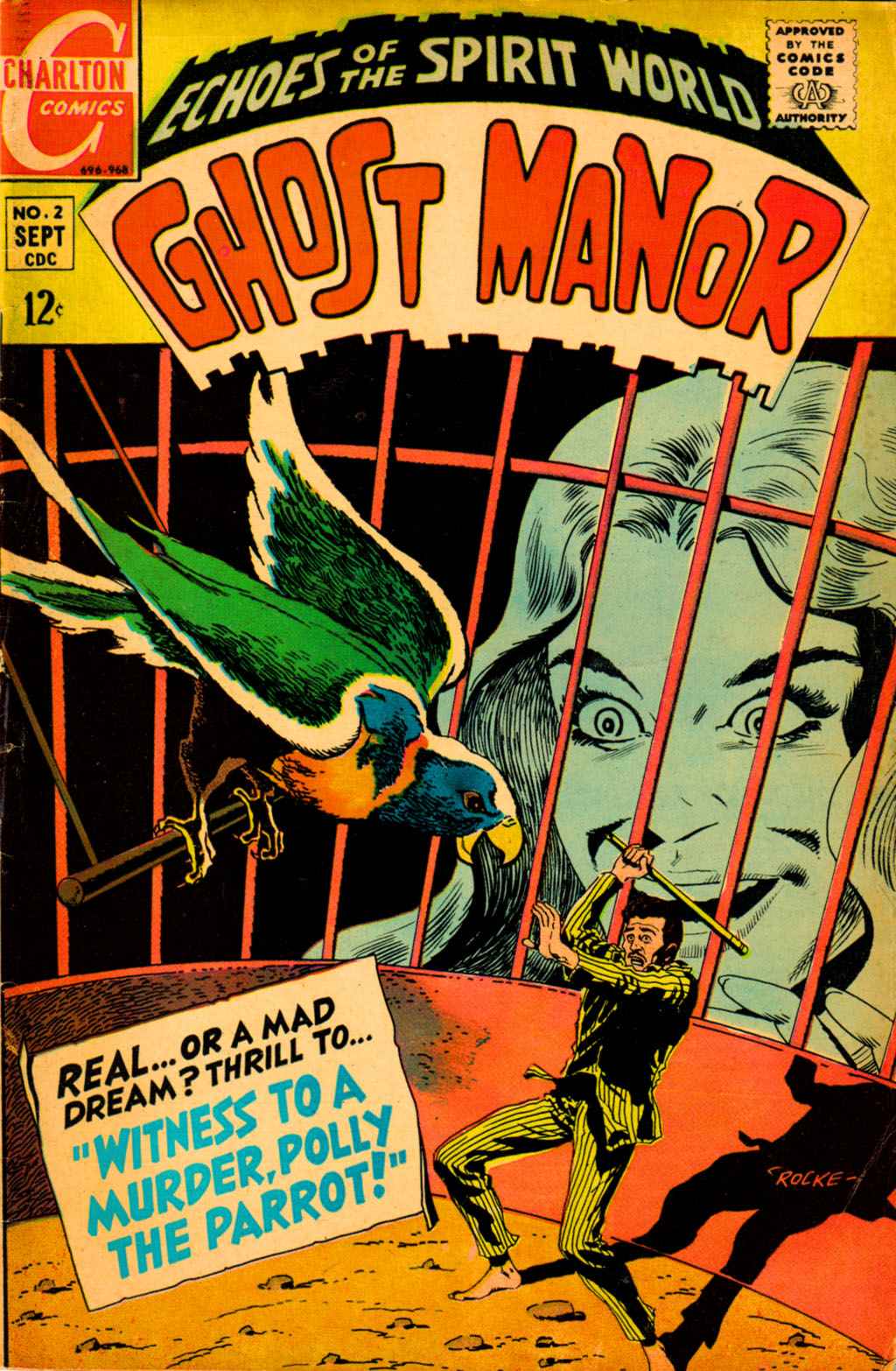 Read online Ghost Manor comic -  Issue #2 - 1