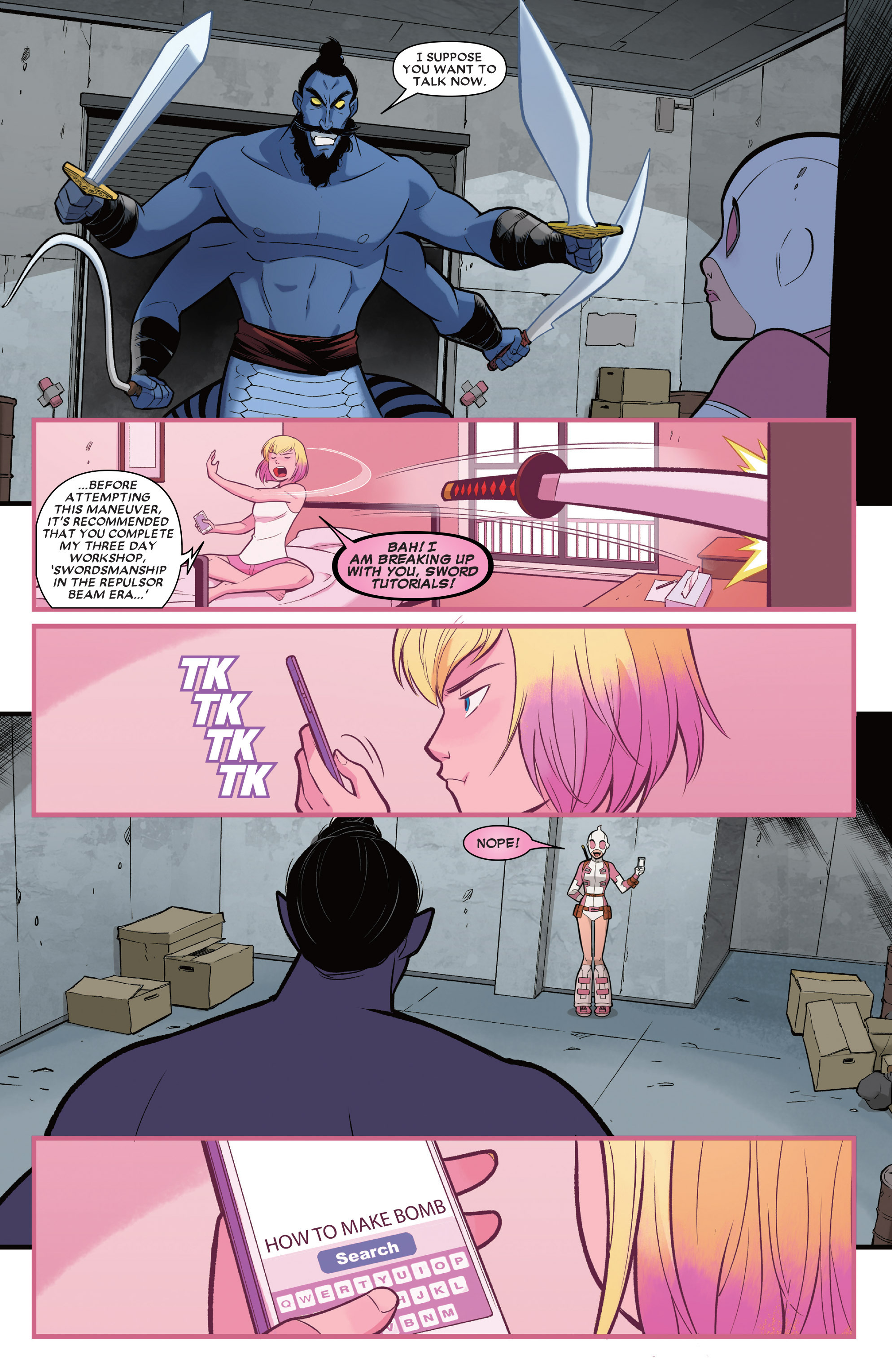 Read online The Unbelievable Gwenpool comic -  Issue #0 - 38