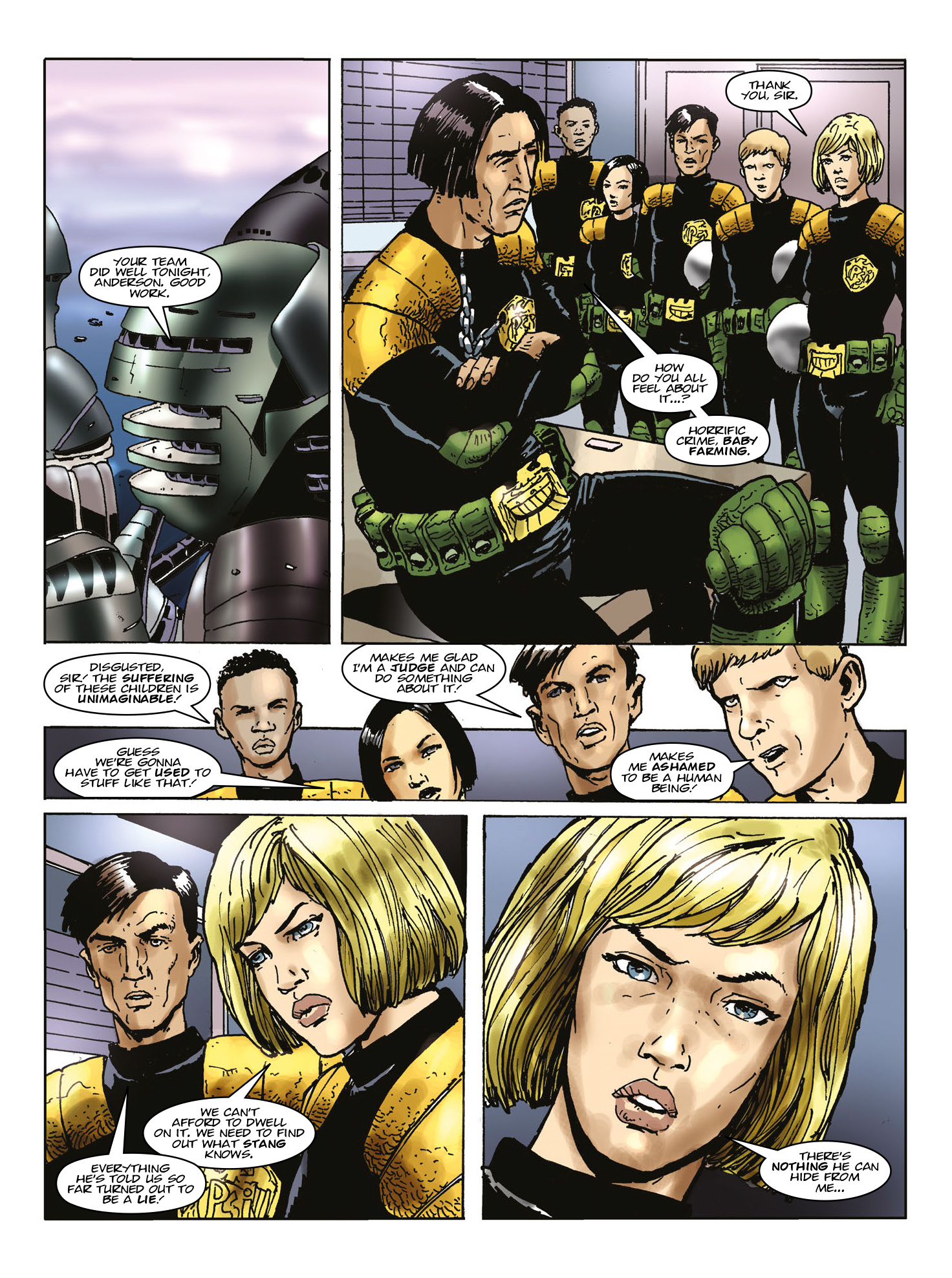 Read online Cadet Anderson: Teenage Kyx comic -  Issue # TPB - 92