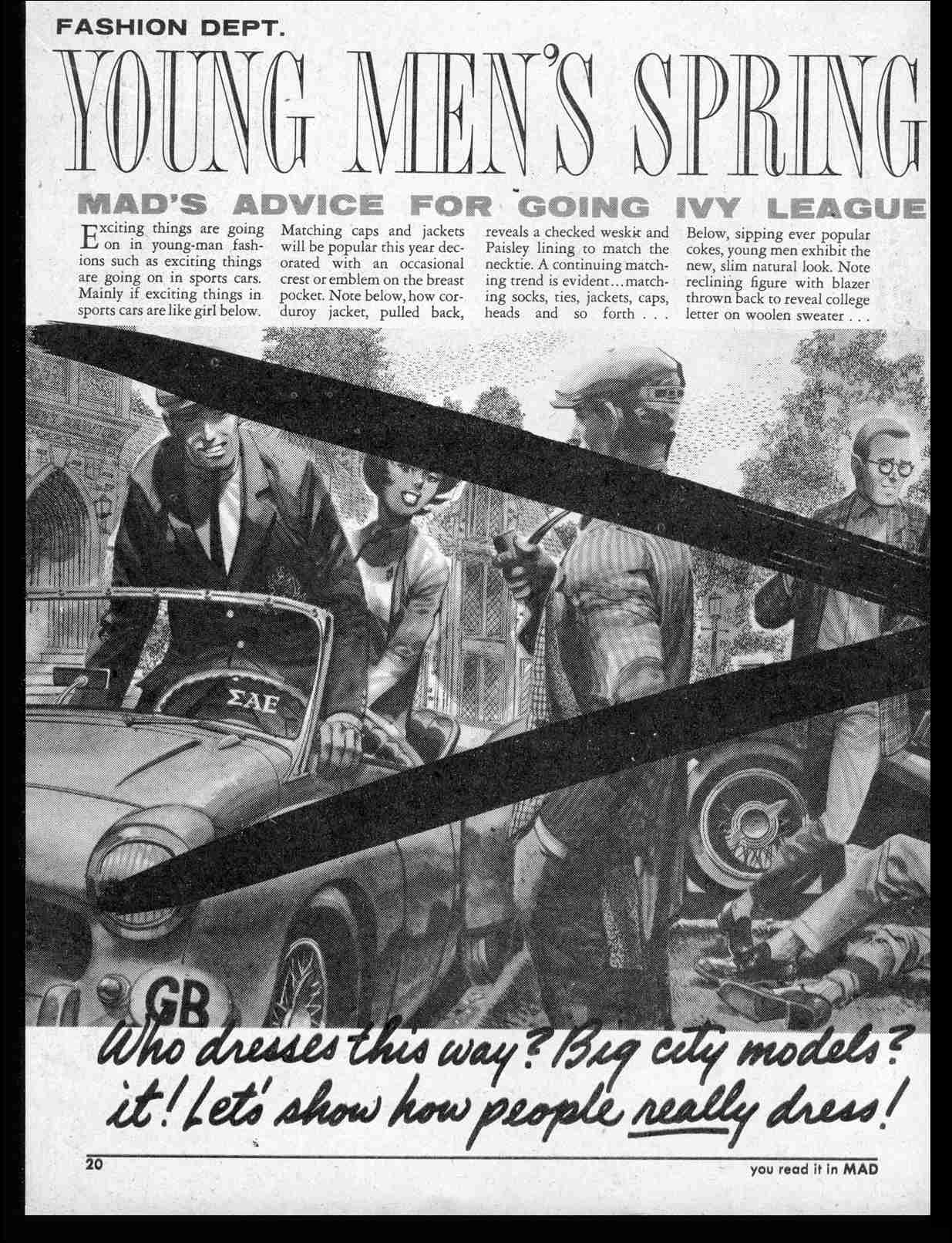 Read online MAD comic -  Issue #28 - 23