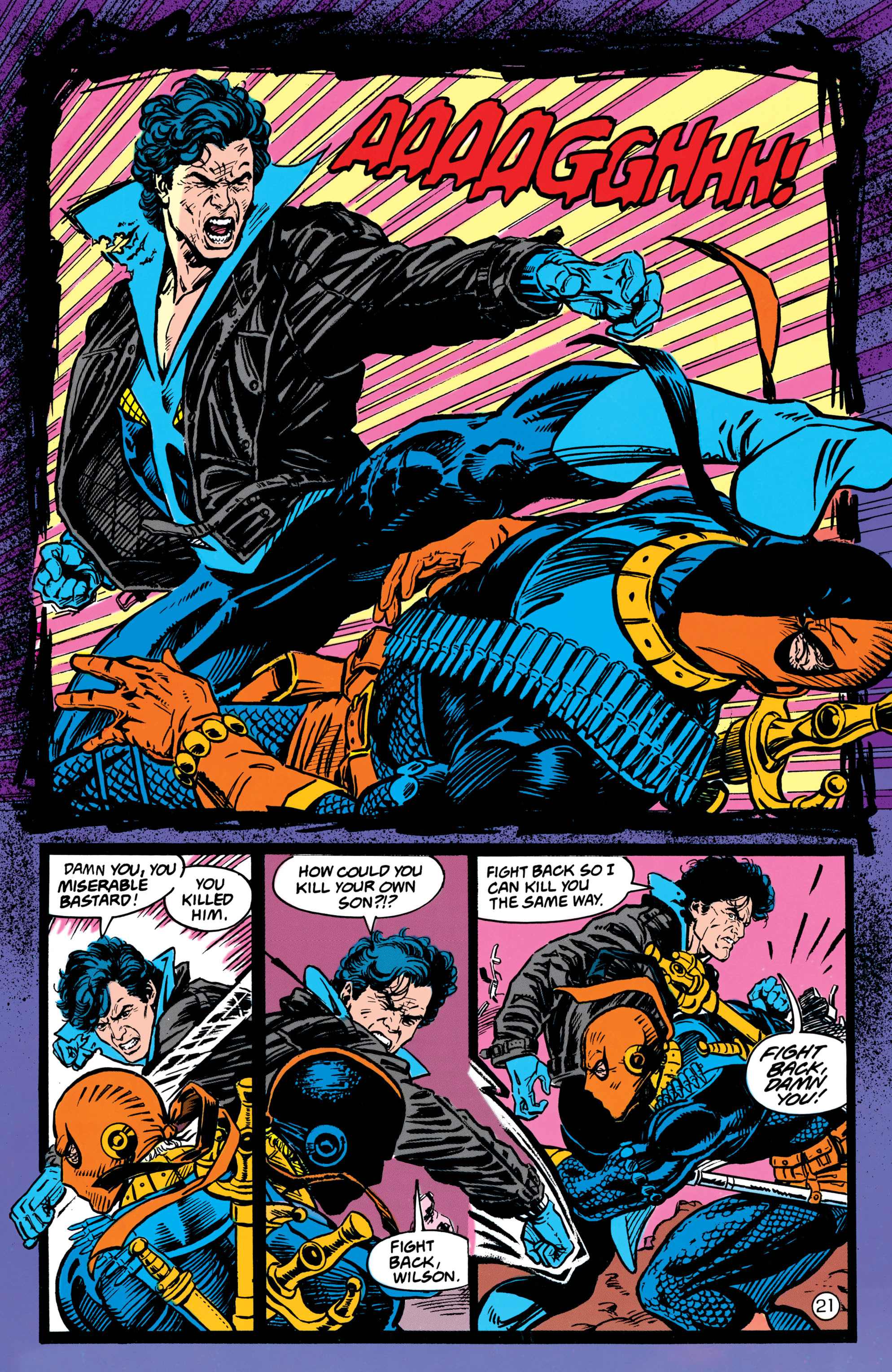 Read online The New Titans (1988) comic -  Issue #86 - 21