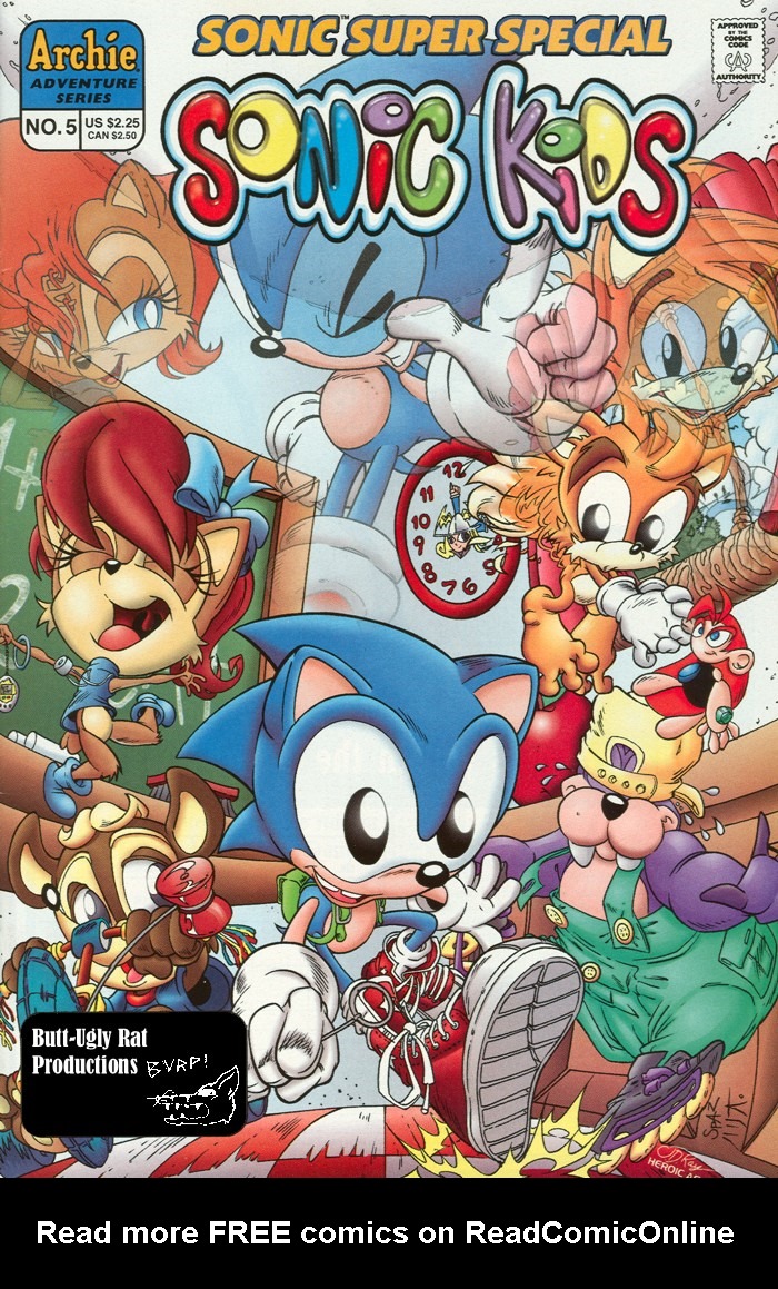 <{ $series->title }} issue 5 - Sonic Kids - Page 1