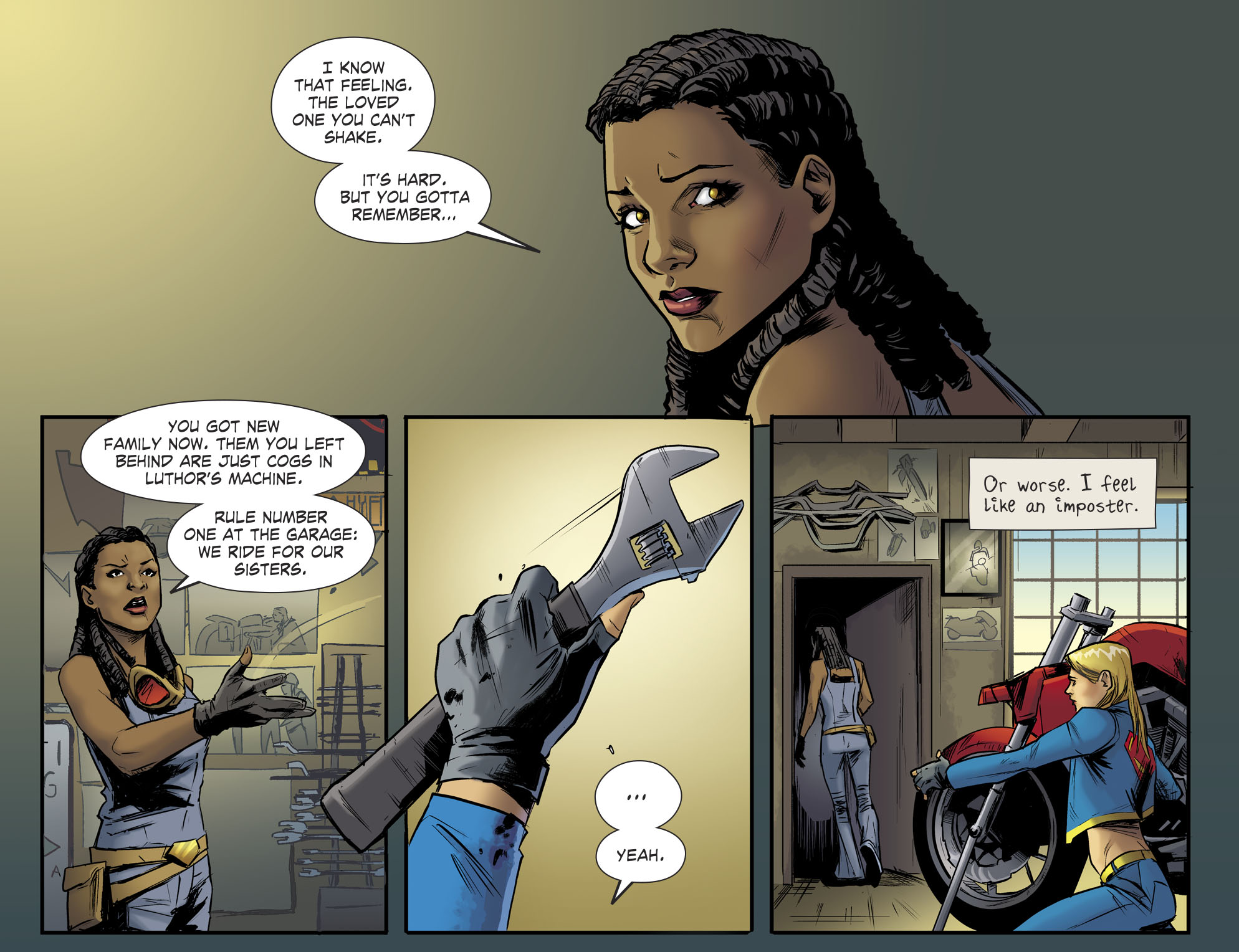 Read online Gotham City Garage comic -  Issue #9 - 12