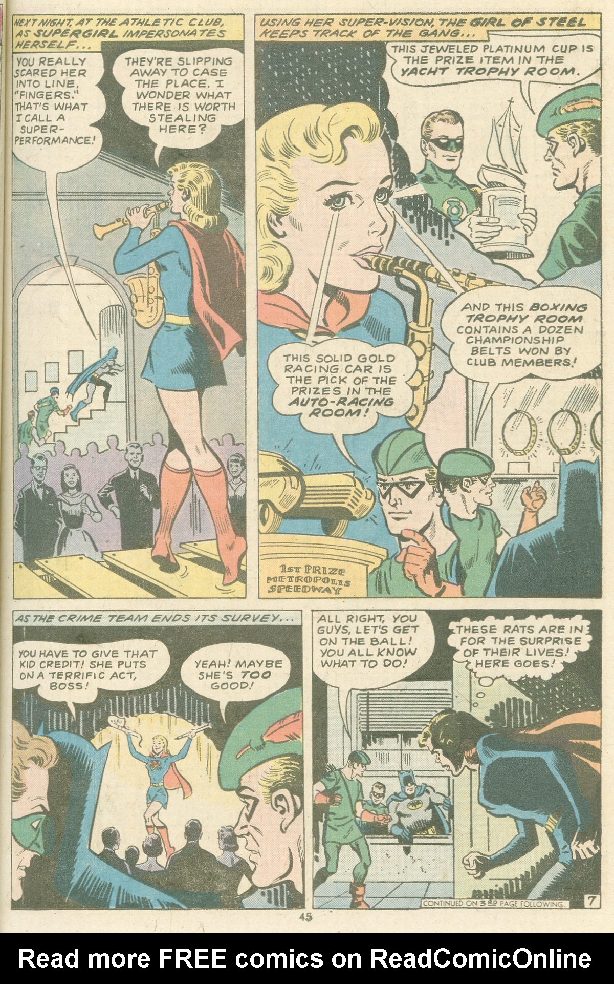 Read online The Superman Family comic -  Issue #169 - 45