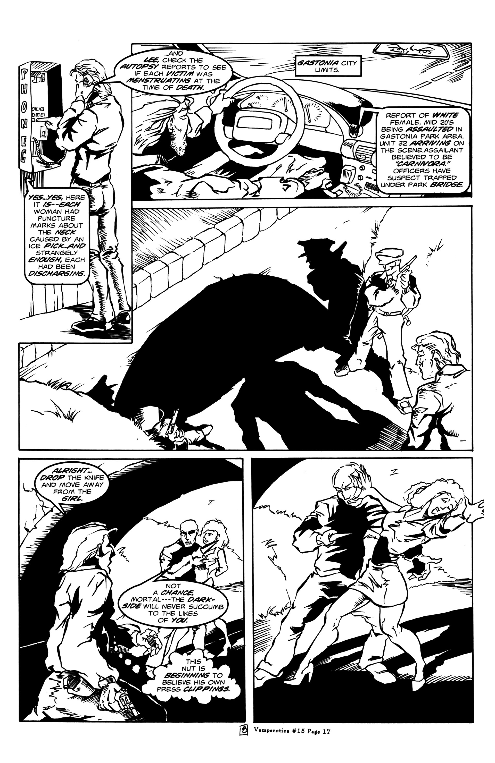 Read online Vamperotica comic -  Issue #15 - 19