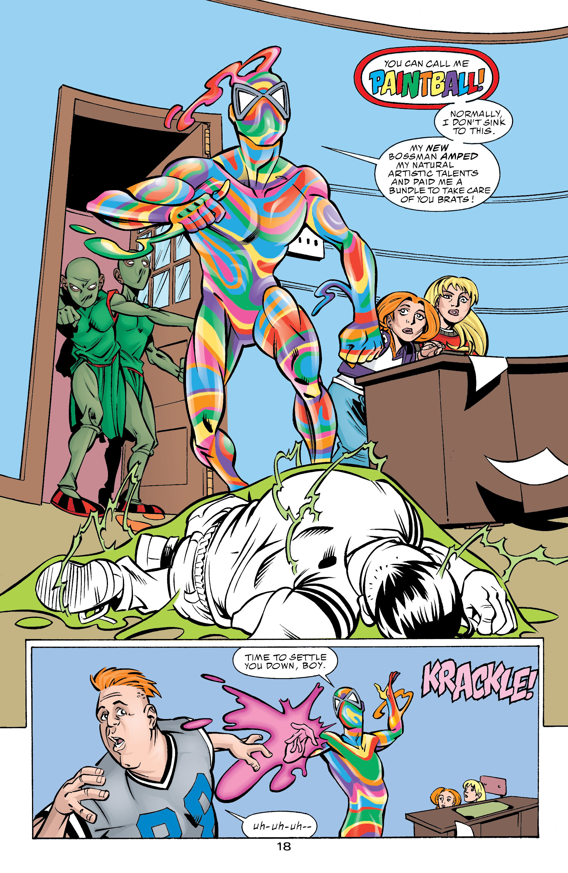 Read online Stars and S.T.R.I.P.E. comic -  Issue #2 - 19