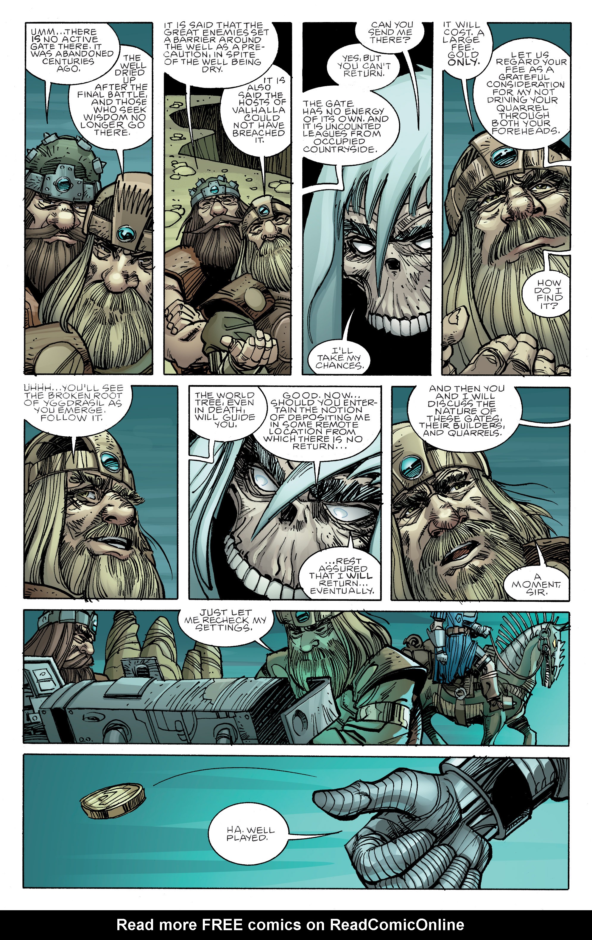 Read online Ragnarok comic -  Issue #5 - 5
