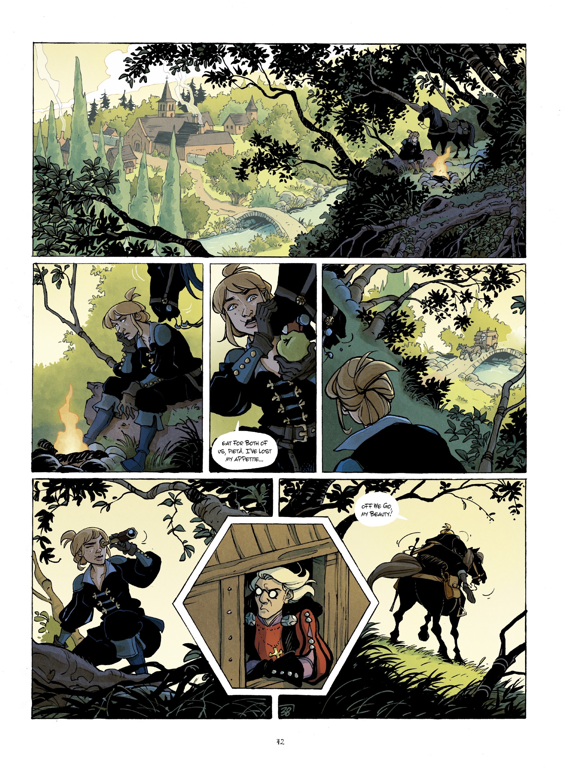 Read online Cinq Avril: The Heir of da Vinci comic -  Issue # Full - 44