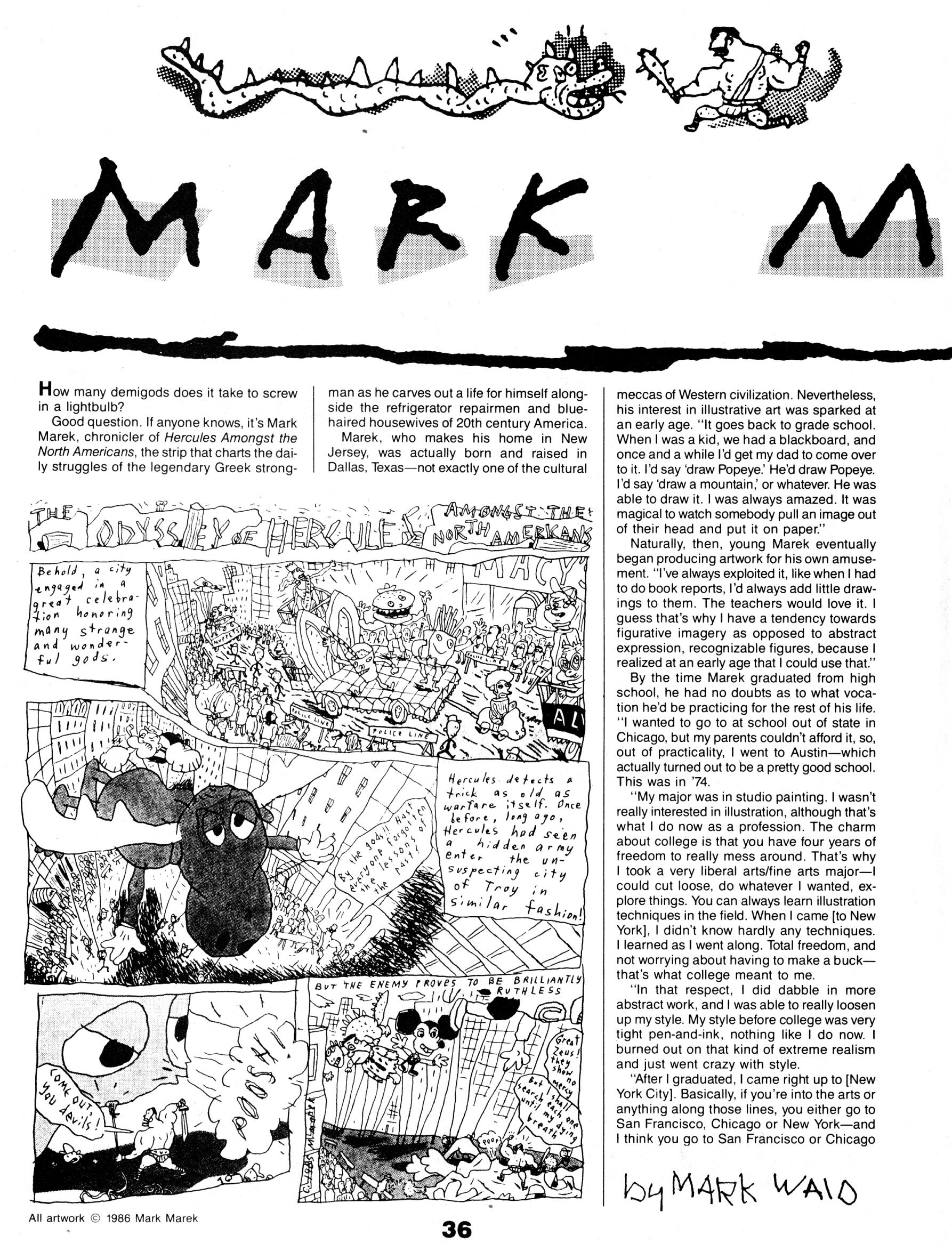 Read online Honk! comic -  Issue #1 - 37