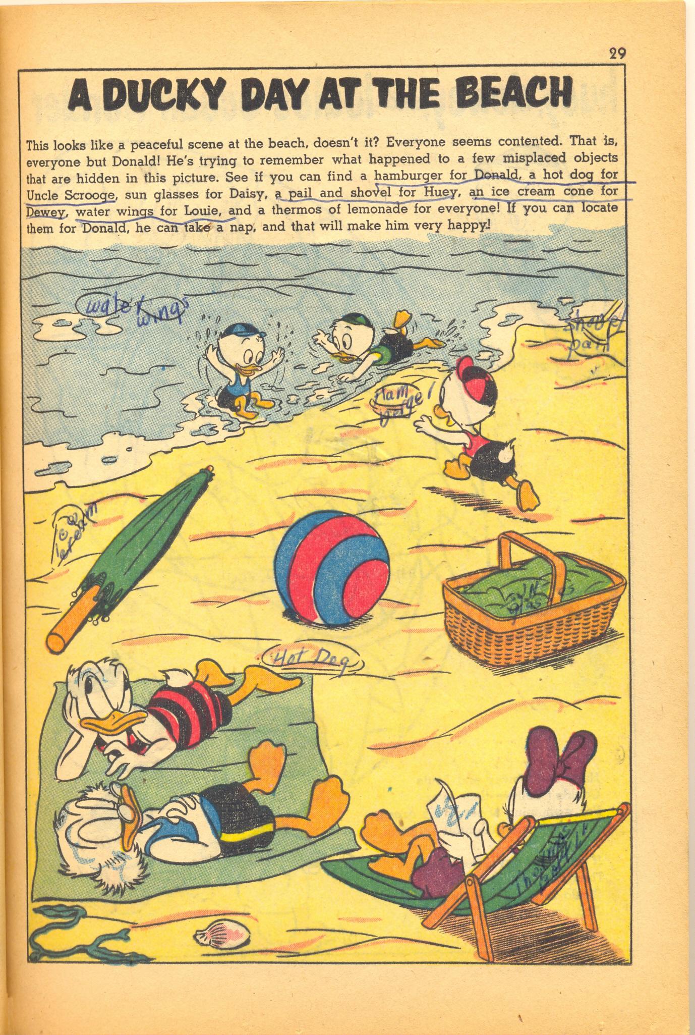 Read online Donald Duck Beach Party comic -  Issue #2 - 31