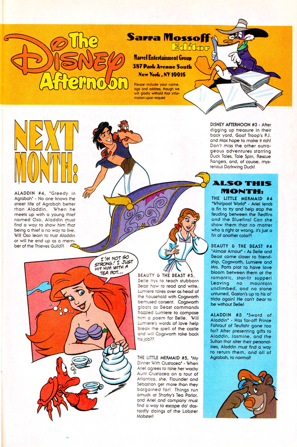 Read online The Disney Afternoon comic -  Issue #2 - 33