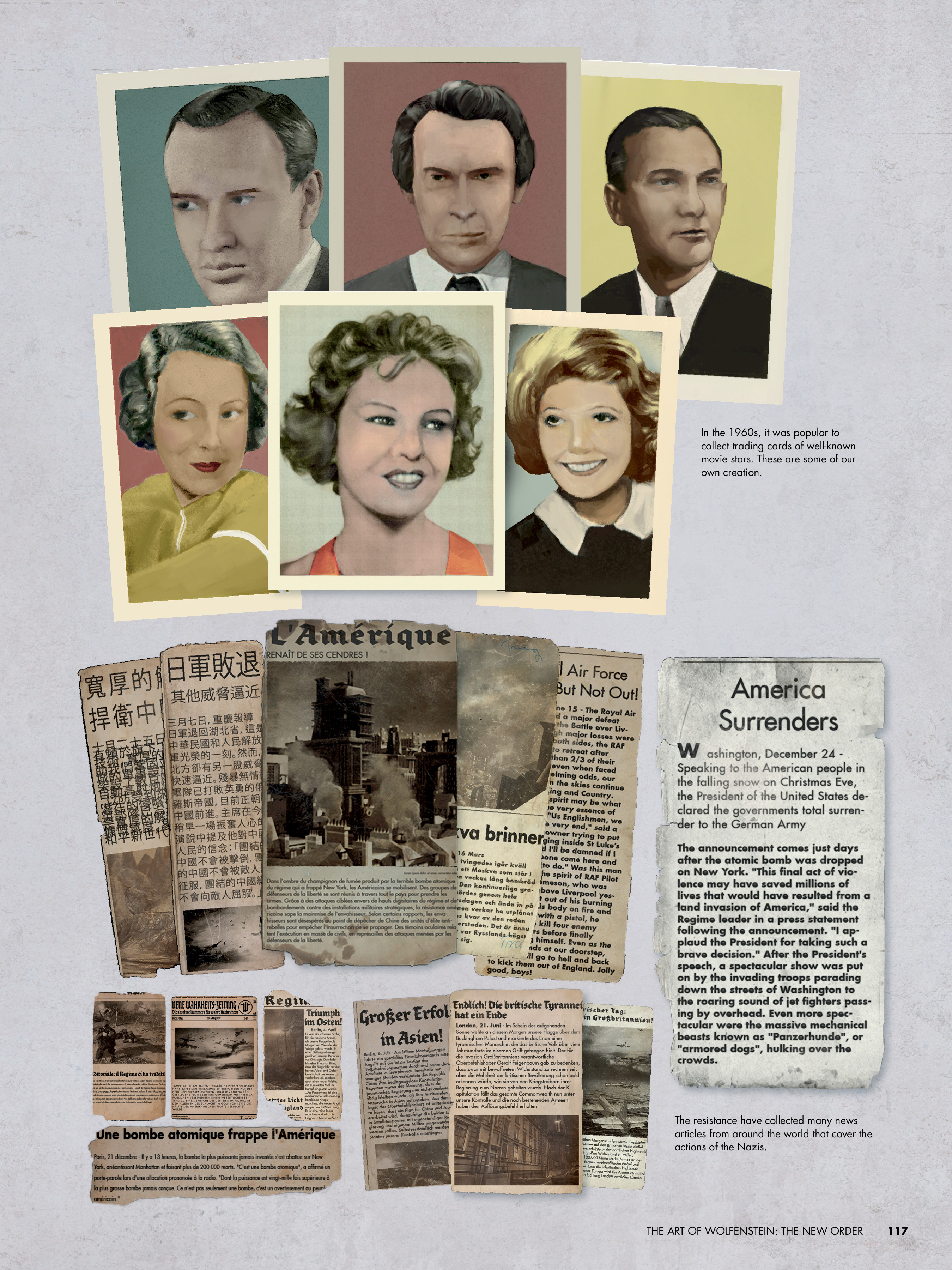 Read online The Art of Wolfenstein: The New Order comic -  Issue # TPB (Part 2) - 10