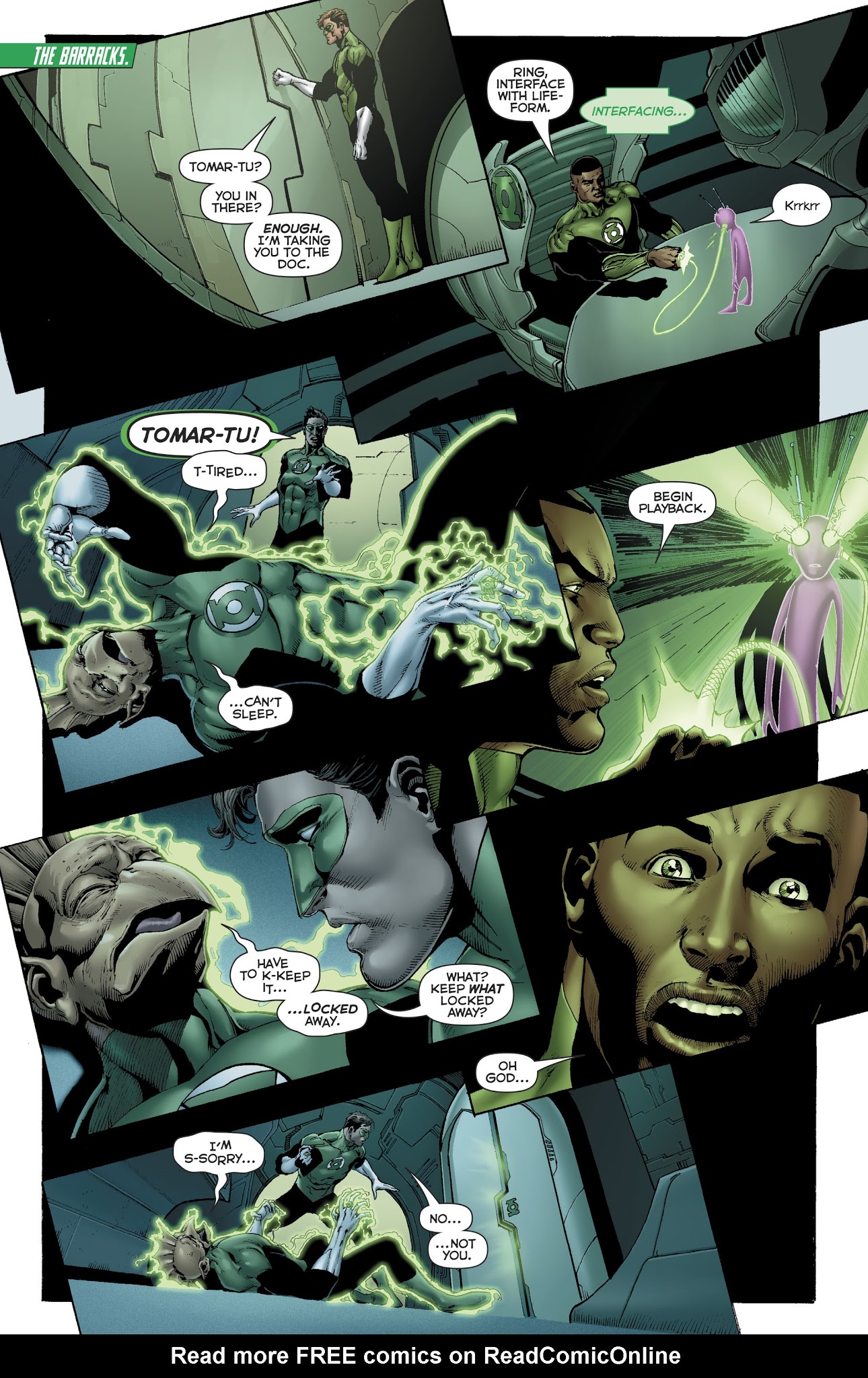 Read online Hal Jordan And The Green Lantern Corps comic -  Issue #23 - 22