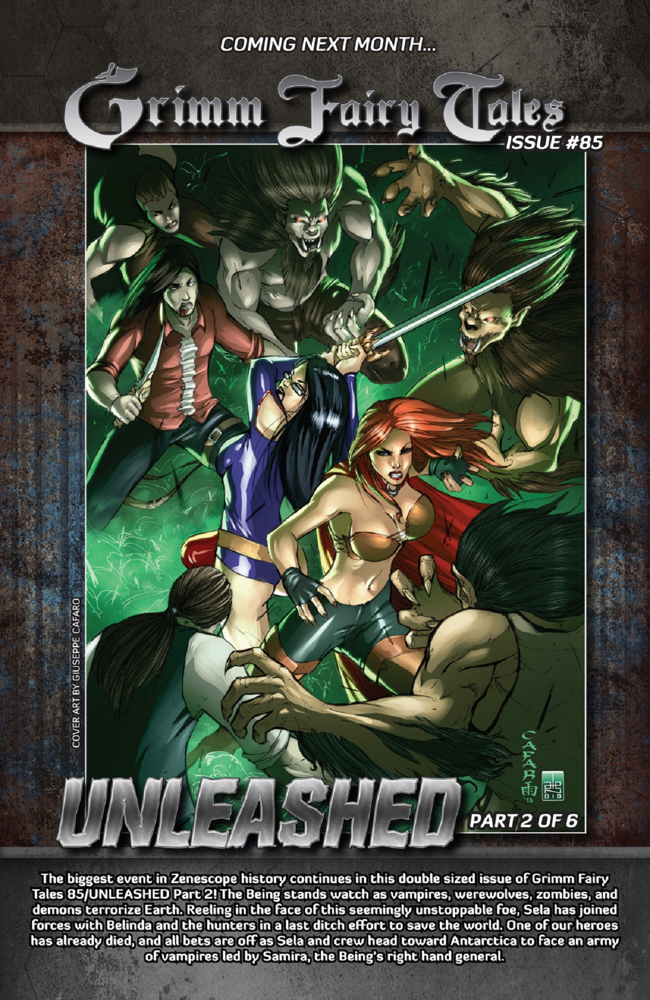 Read online Grimm Fairy Tales: Unleashed comic -  Issue #1 - 39