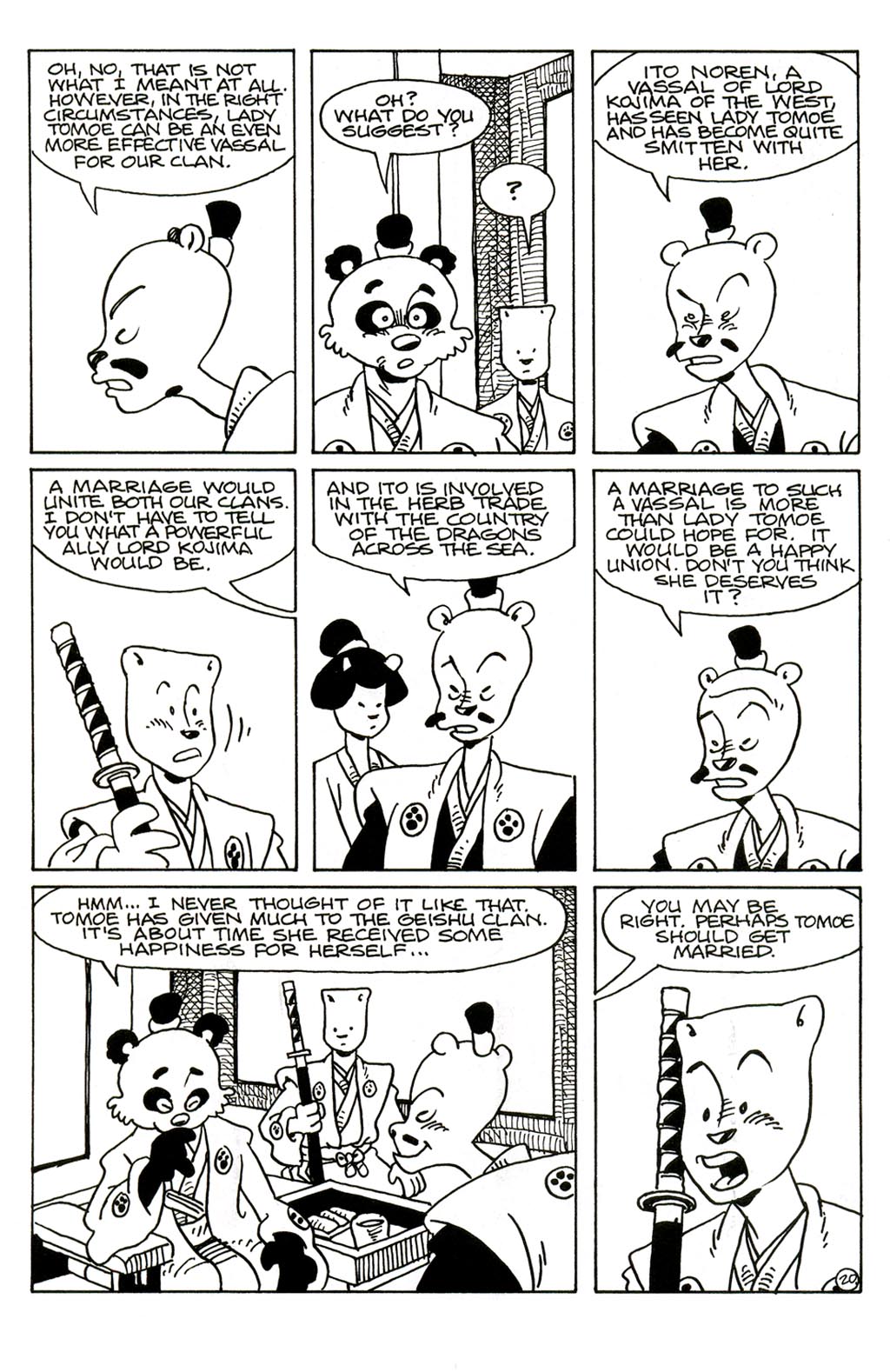 Read online Usagi Yojimbo (1996) comic -  Issue #84 - 22