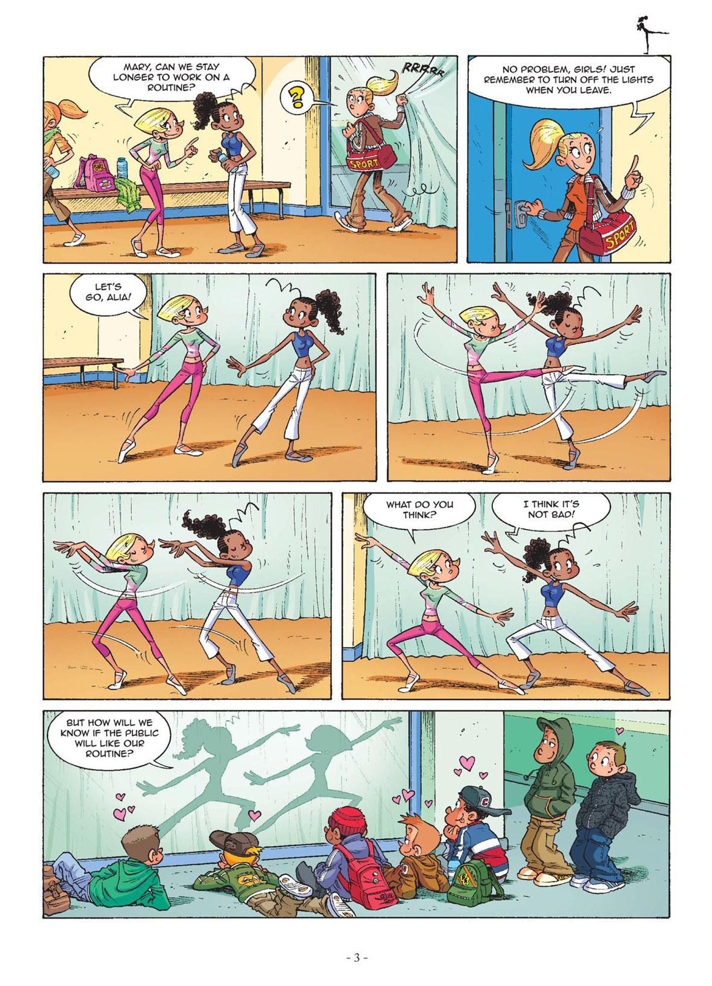 Read online Dance Class comic -  Issue #3 - 5