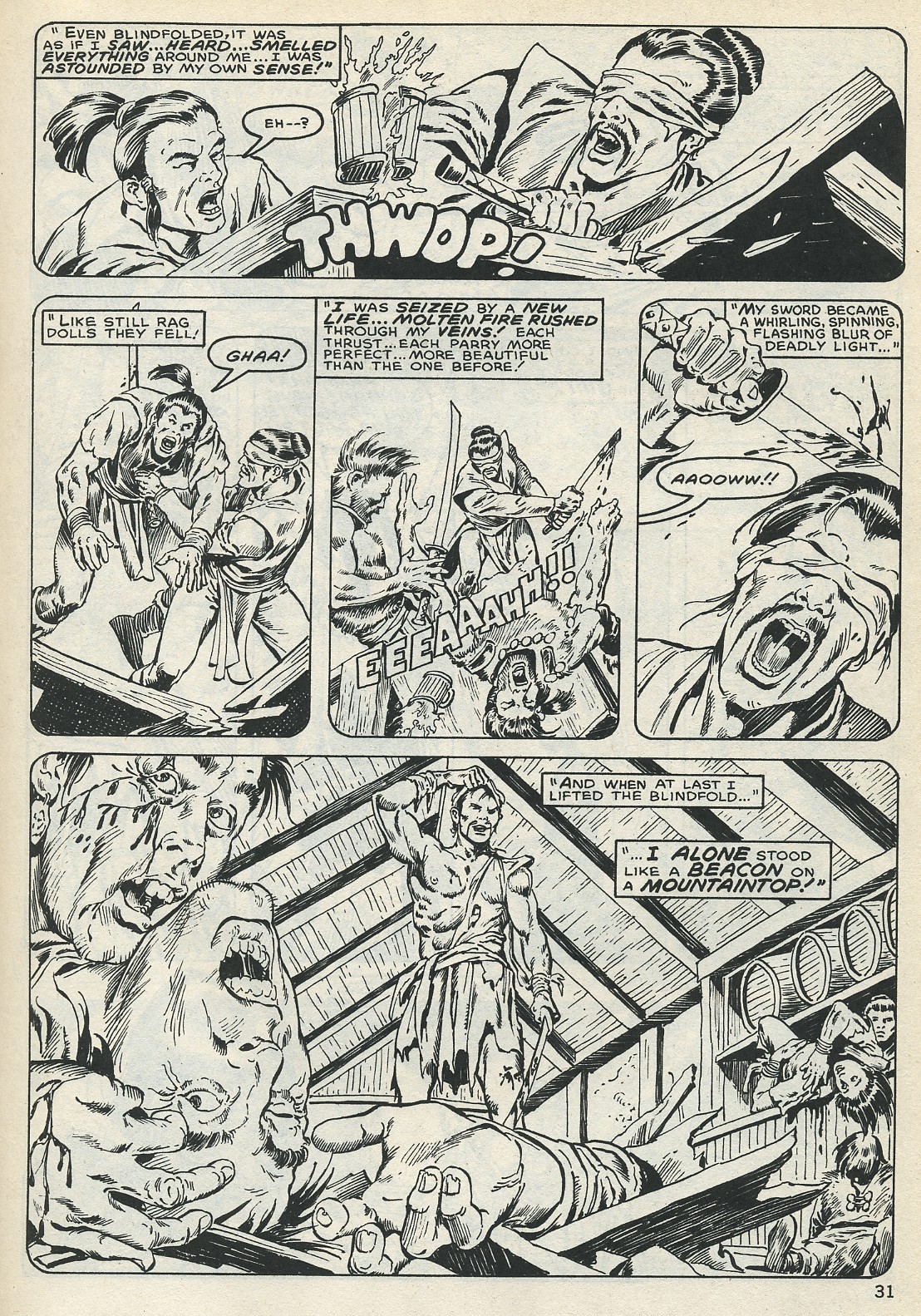Read online The Savage Sword Of Conan comic -  Issue #132 - 31