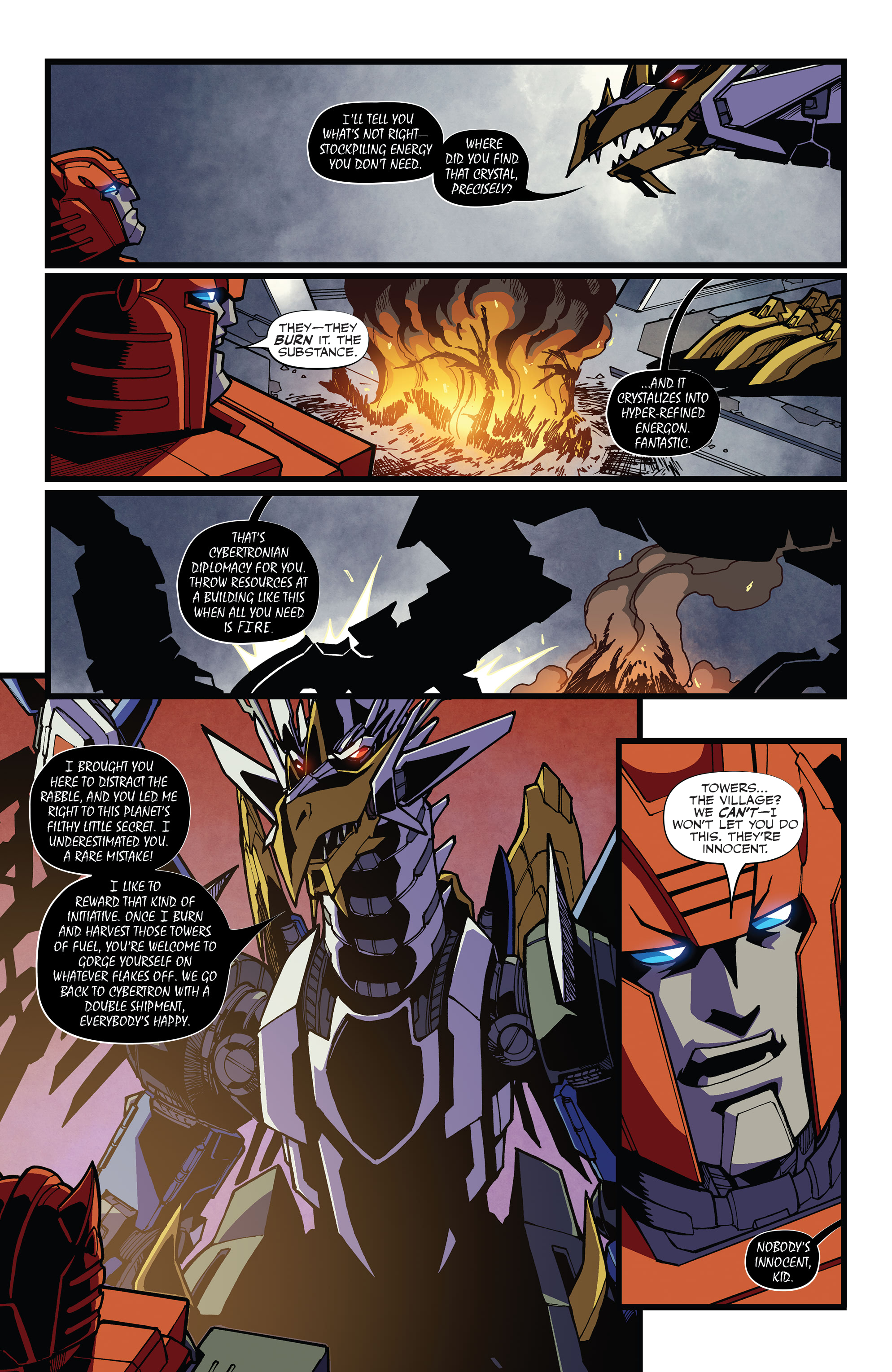 Read online Transformers: Galaxies comic -  Issue #5 - 20