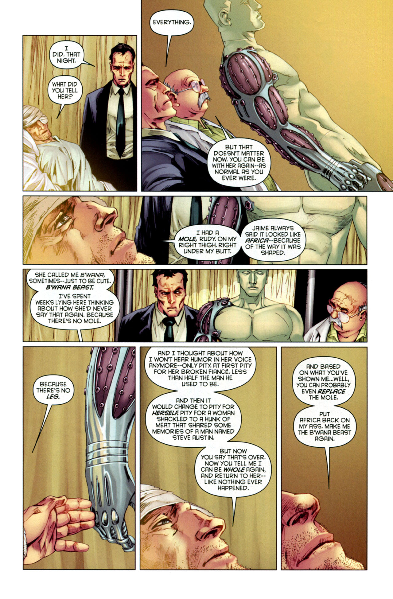 Read online Bionic Man comic -  Issue #3 - 19