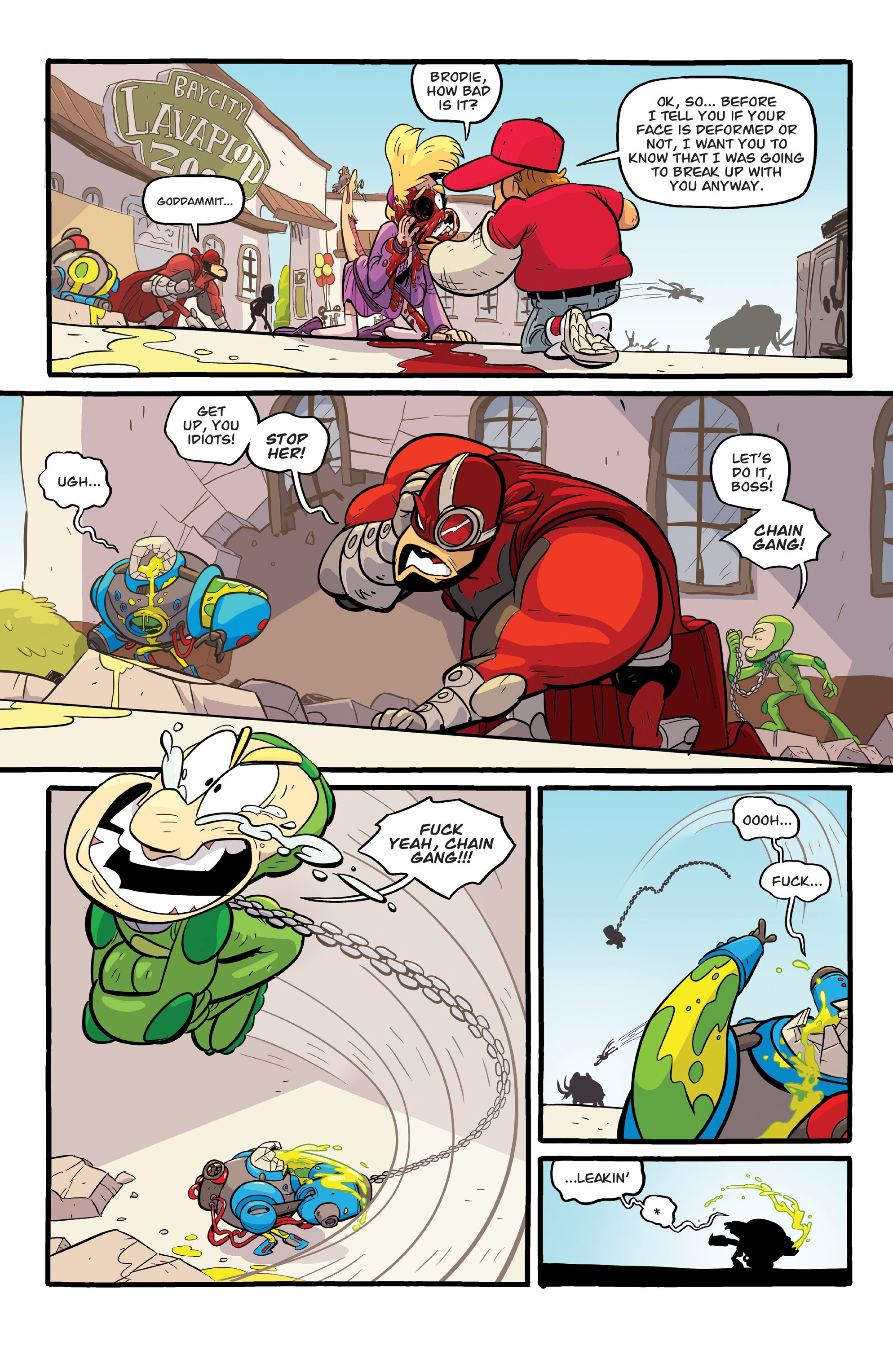 Read online Pretty Violent comic -  Issue #6 - 12