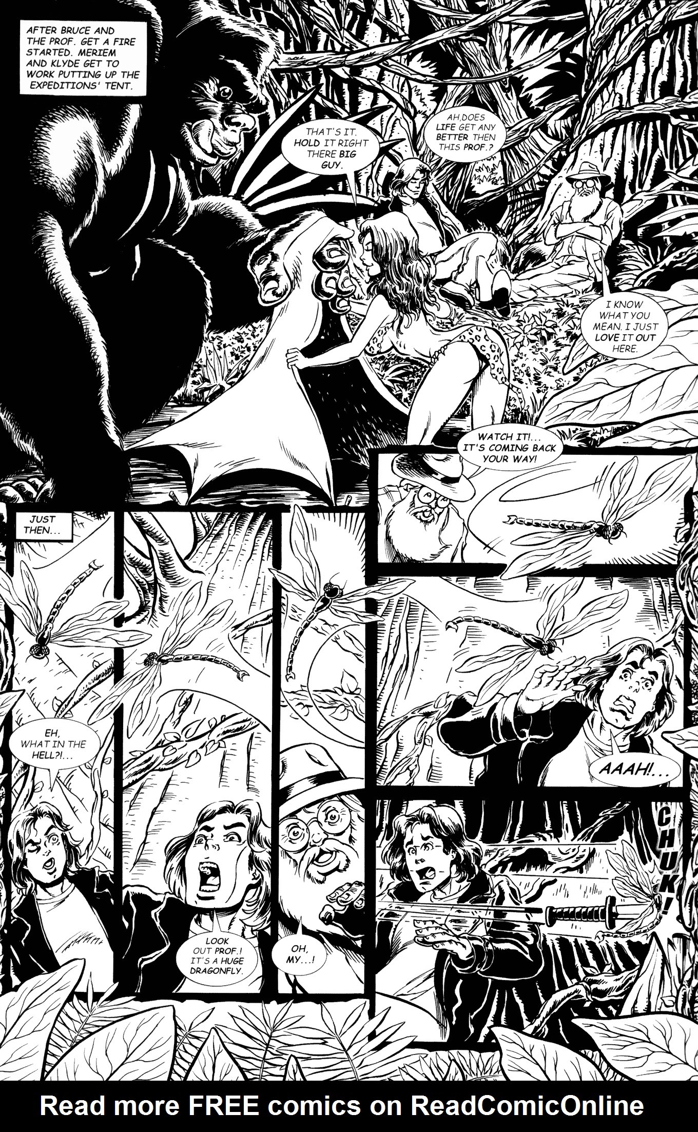 Read online Cavewoman: Red Menace comic -  Issue # Full - 5