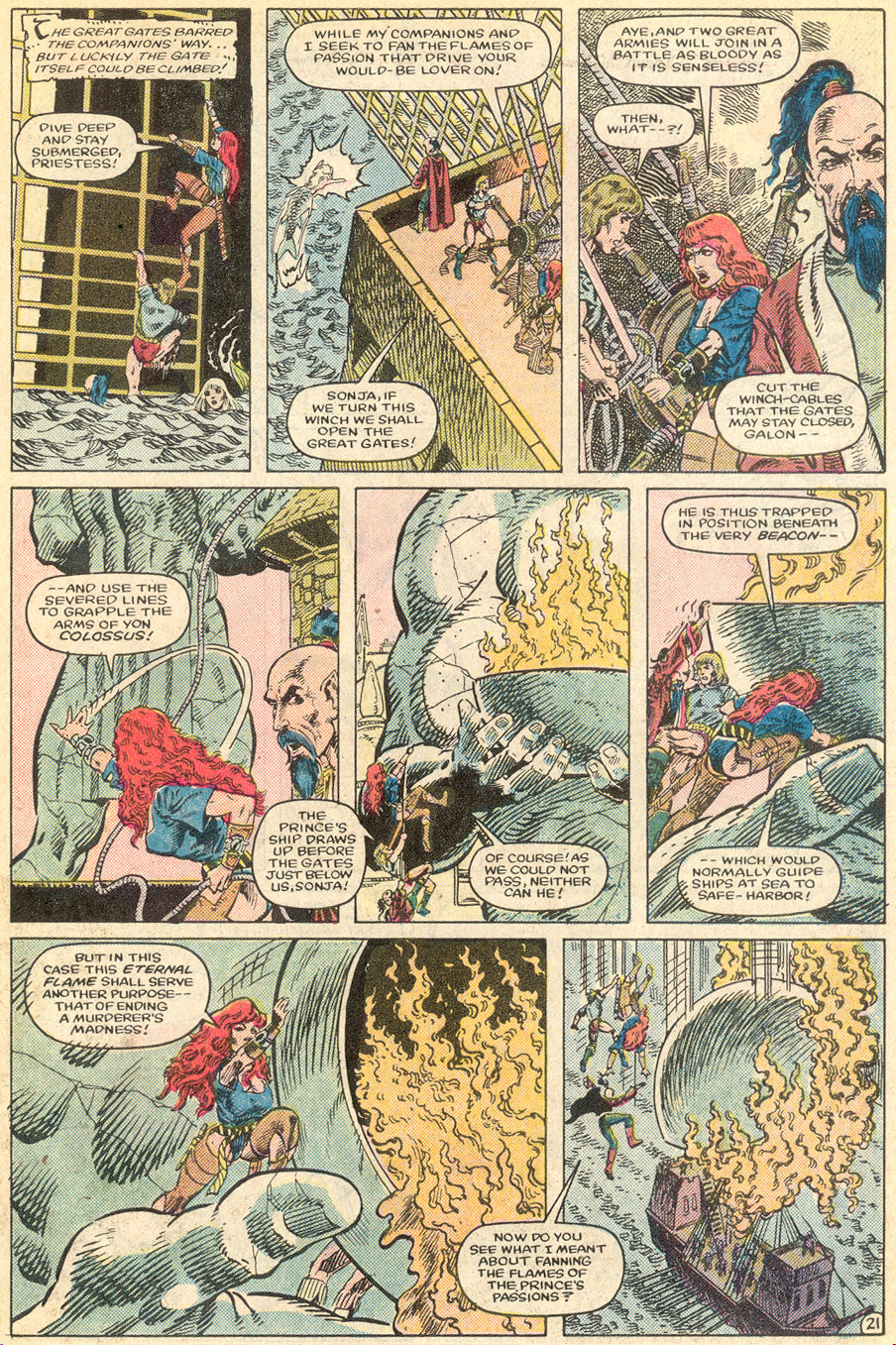 Read online Red Sonja (3rd Series) comic -  Issue #5 - 22