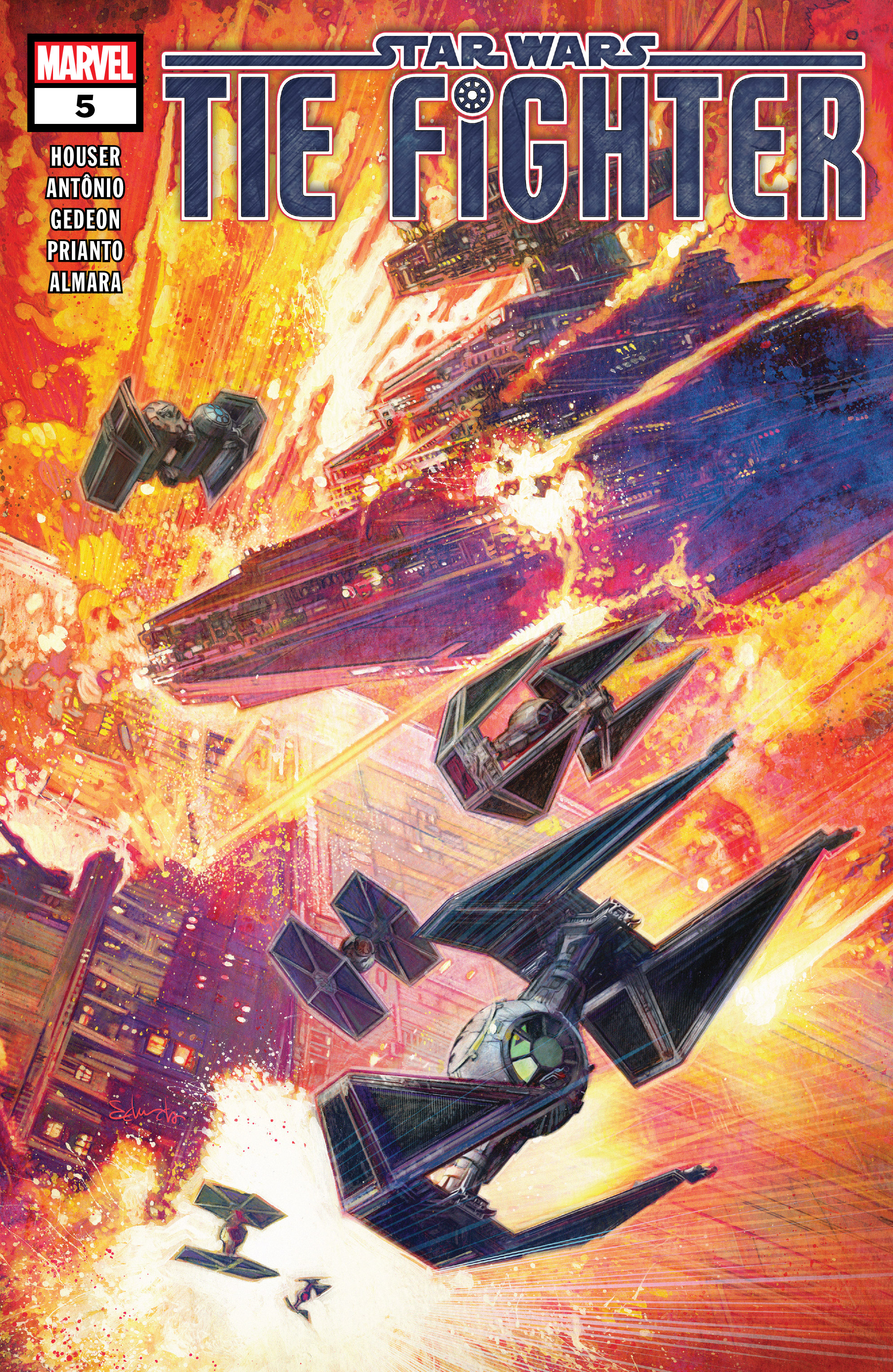 Read online Star Wars: Tie Fighter comic -  Issue #5 - 1