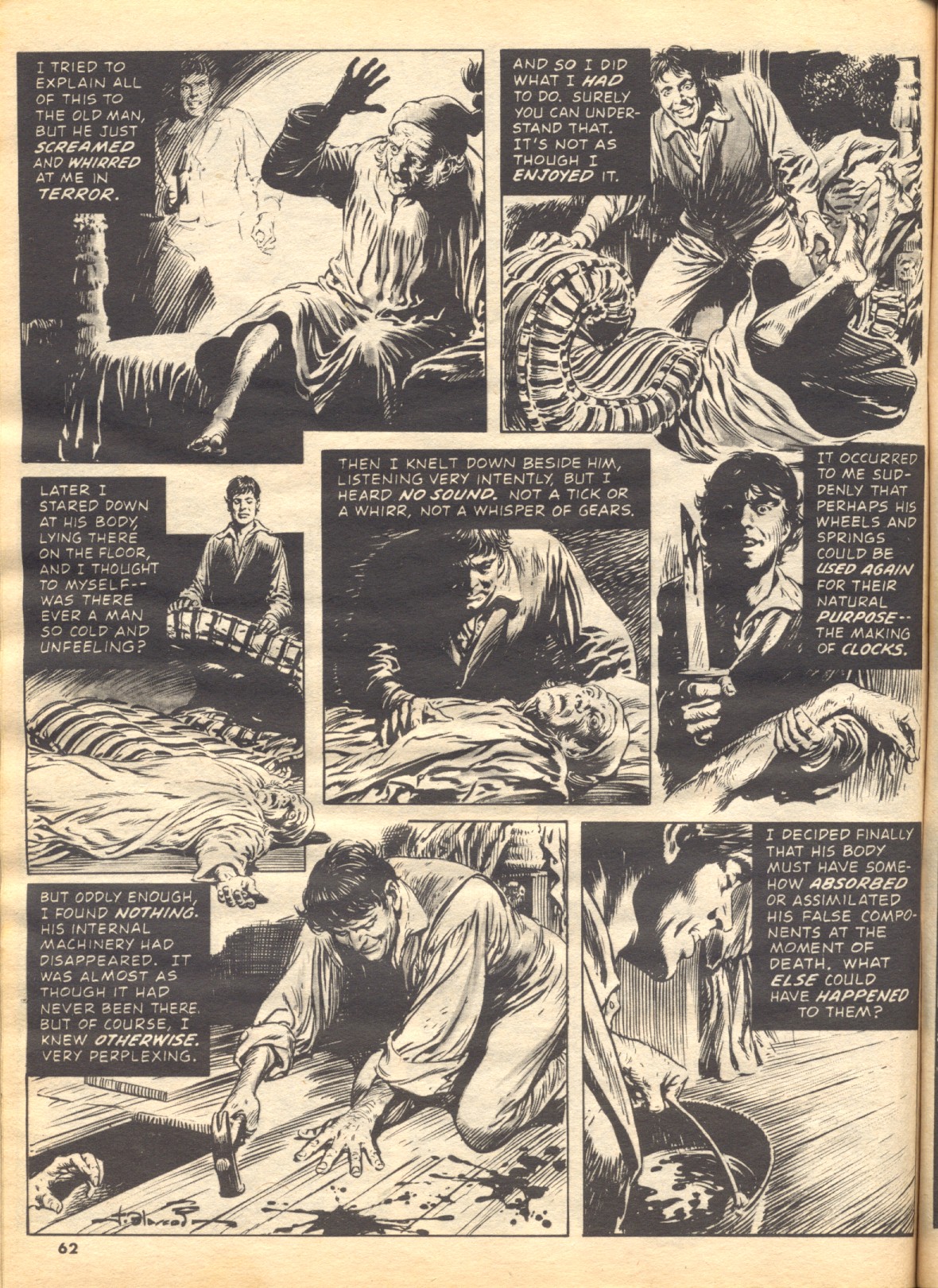 Read online Creepy (1964) comic -  Issue #110 - 62