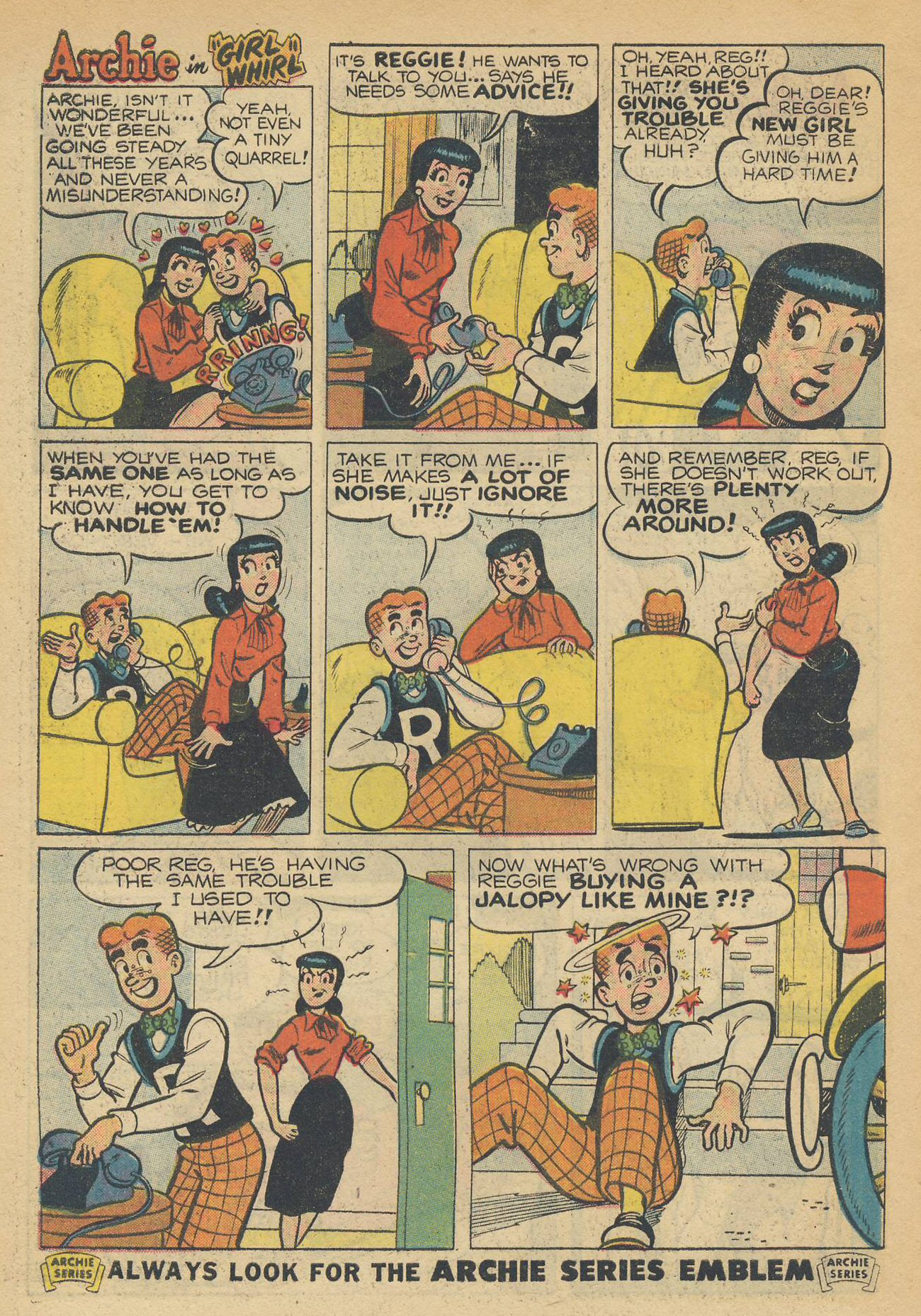 Read online Archie's Joke Book Magazine comic -  Issue #22 - 34