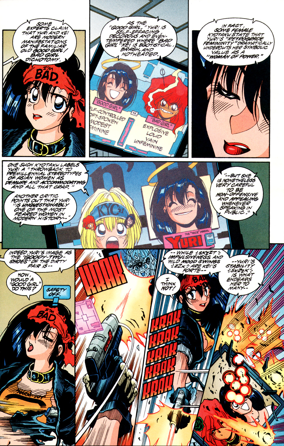 Read online Dirty Pair: Fatal But Not Serious comic -  Issue #2 - 22