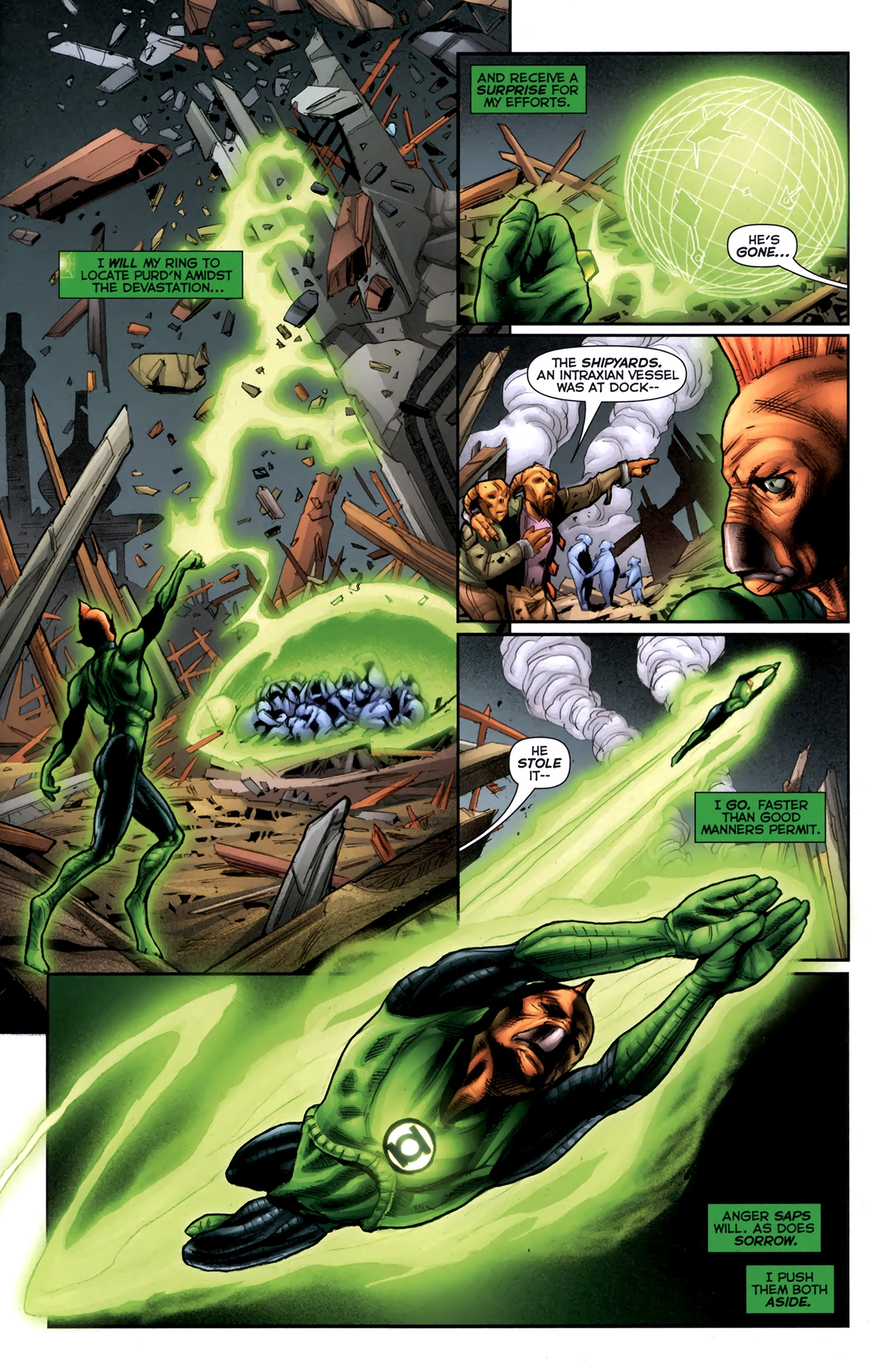 Read online Green Lantern Movie Prequel: Tomar-Re comic -  Issue # Full - 6