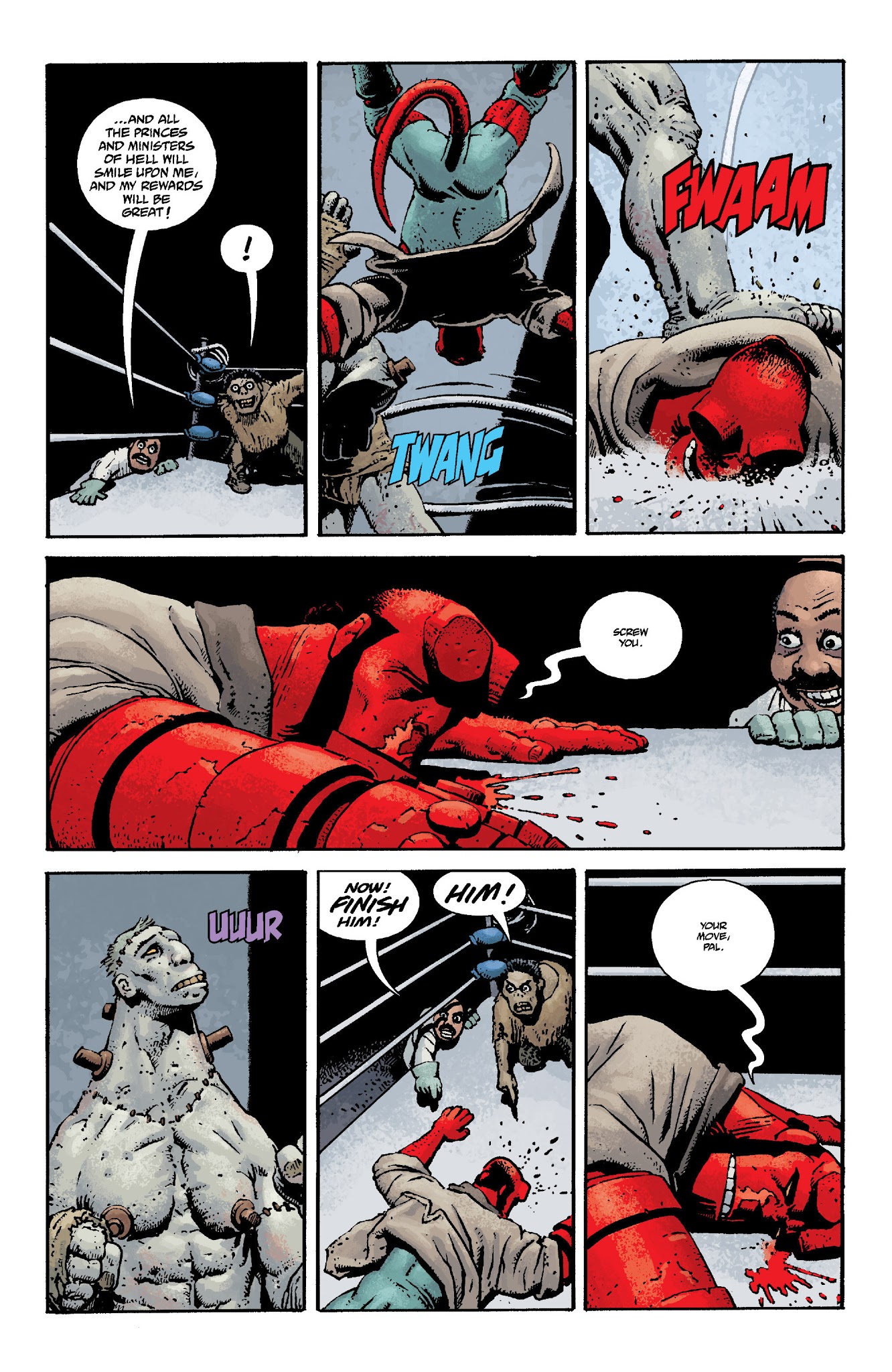Read online Hellboy In Mexico comic -  Issue # TPB - 106