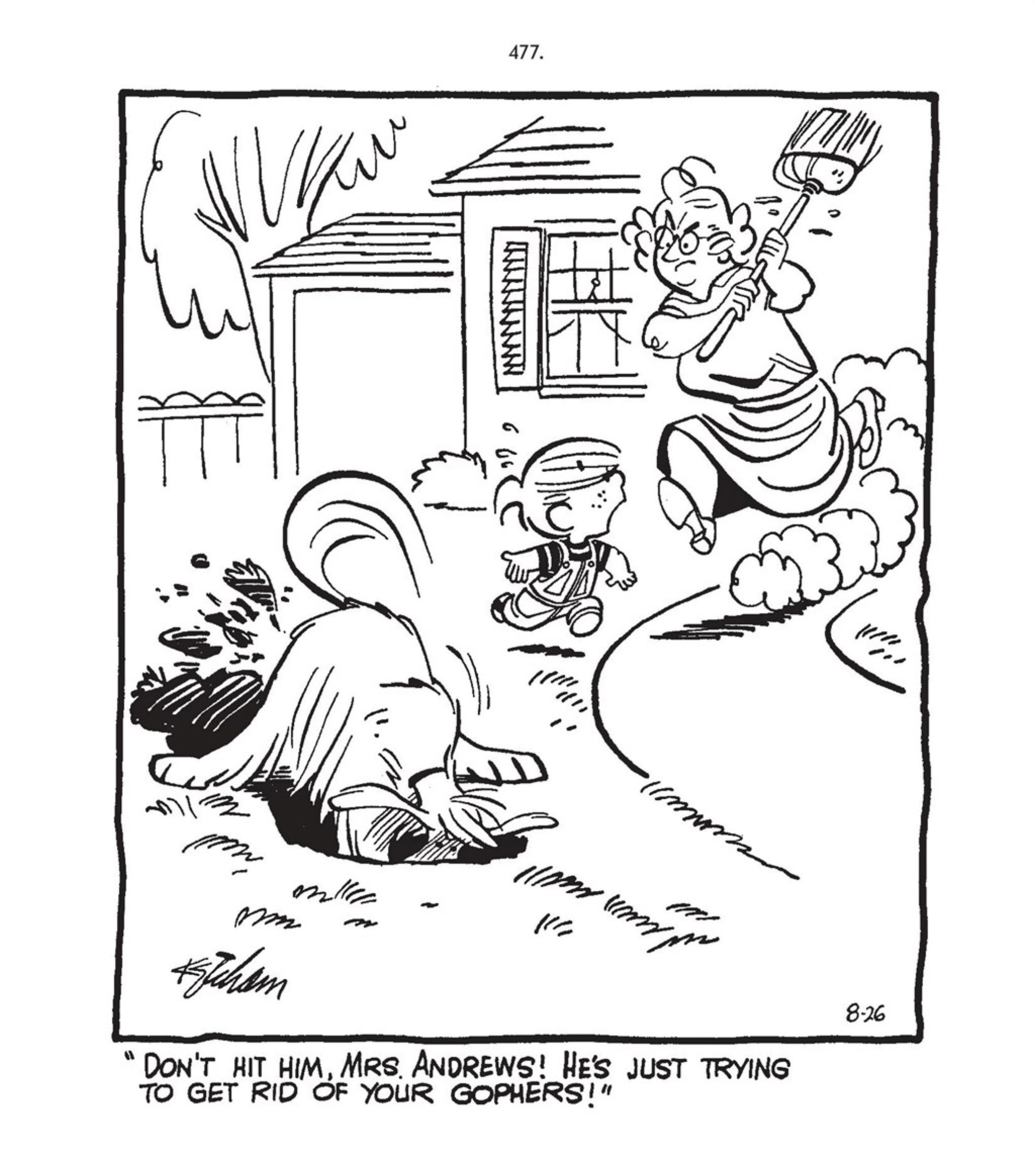 Read online Hank Ketcham's Complete Dennis the Menace comic -  Issue # TPB 1 (Part 6) - 5