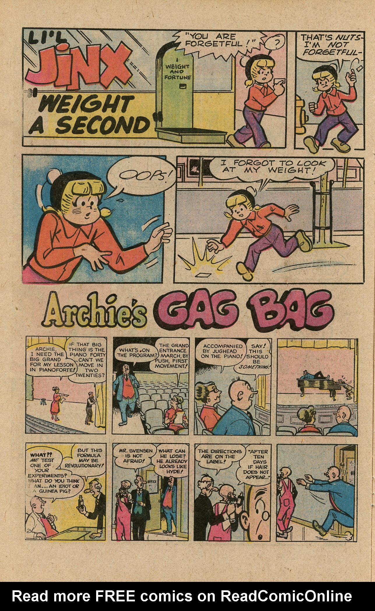 Read online Archie's TV Laugh-Out comic -  Issue #38 - 10