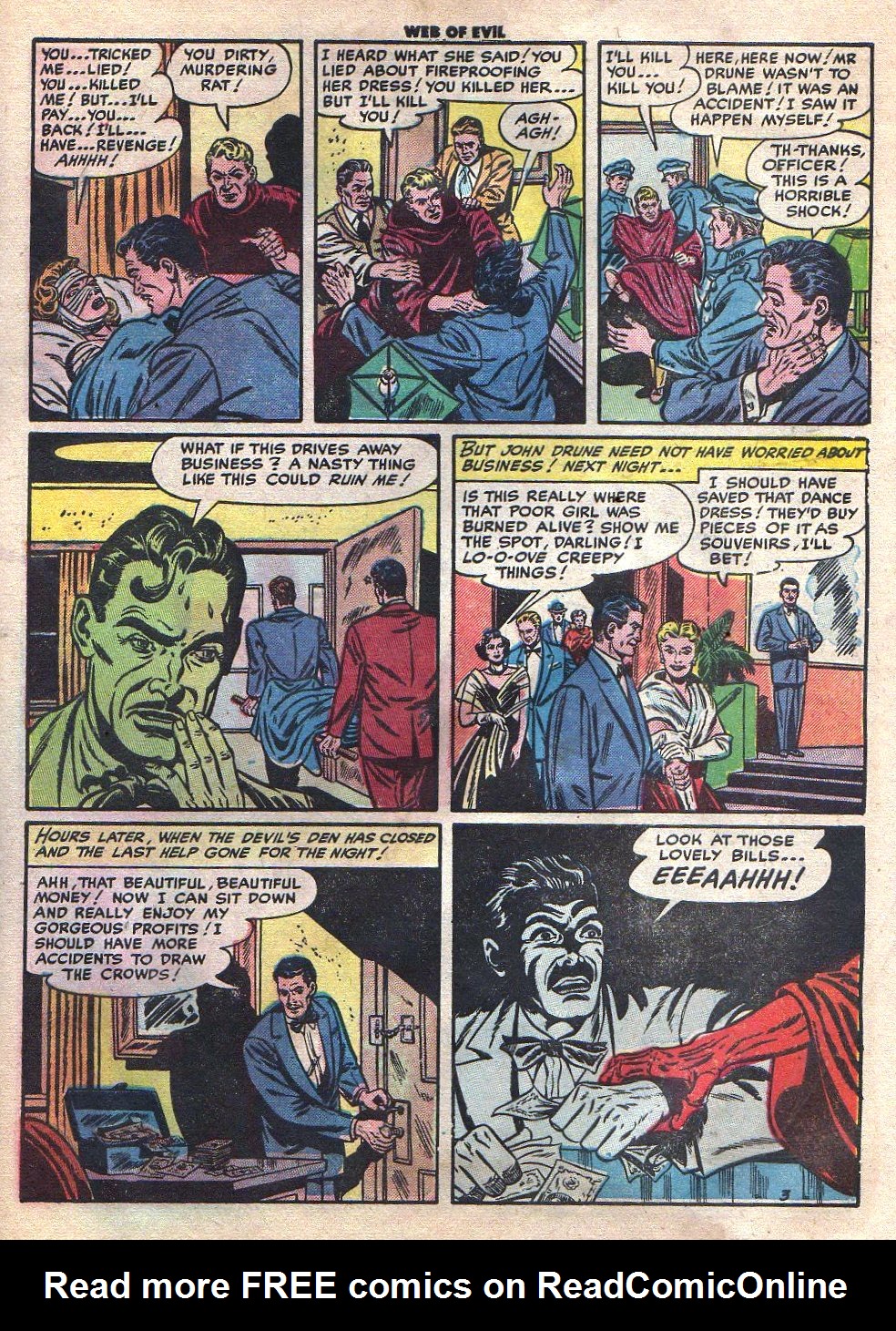 Read online Web of Evil comic -  Issue #4 - 29