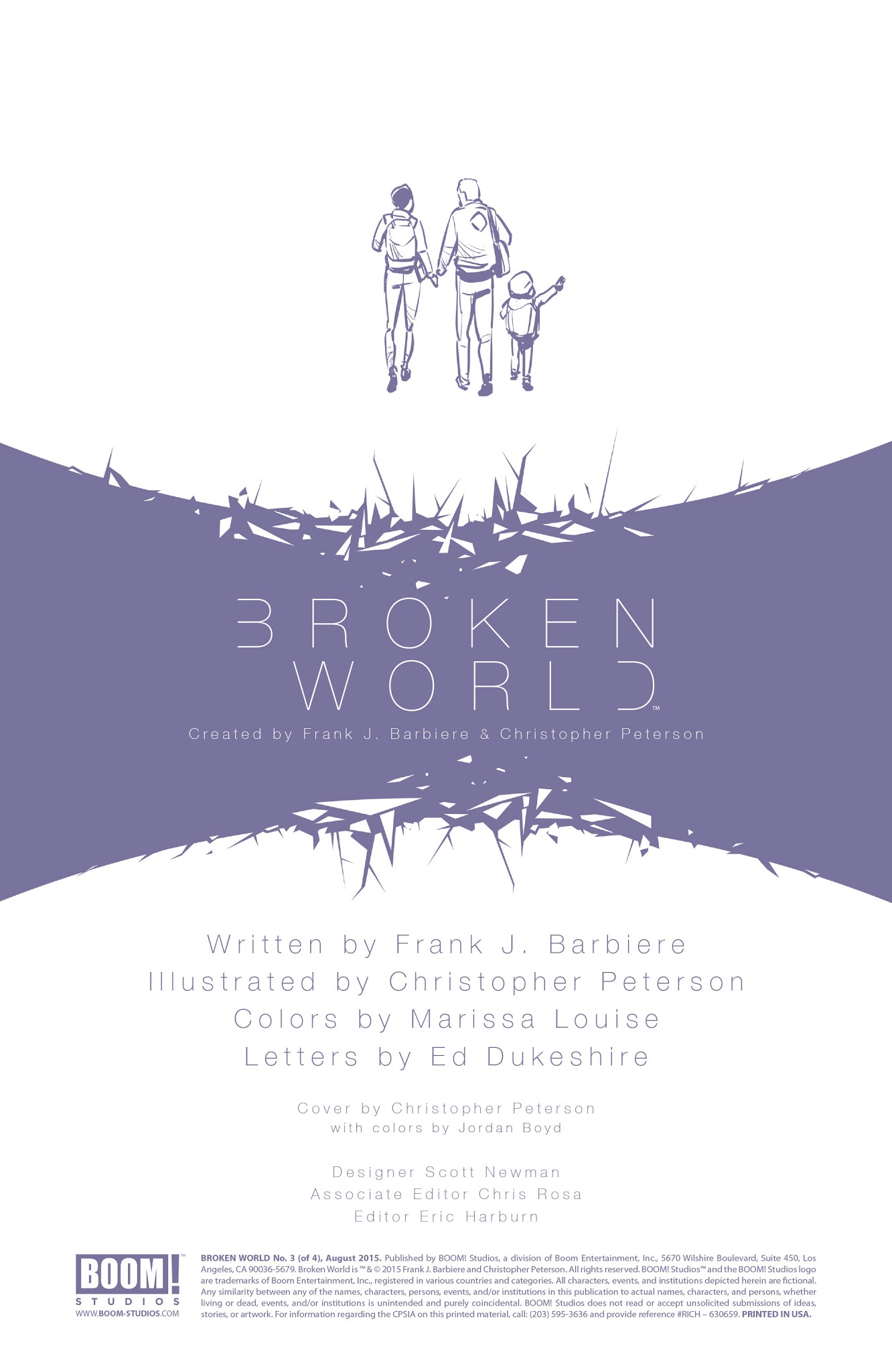 Read online Broken World comic -  Issue #3 - 2