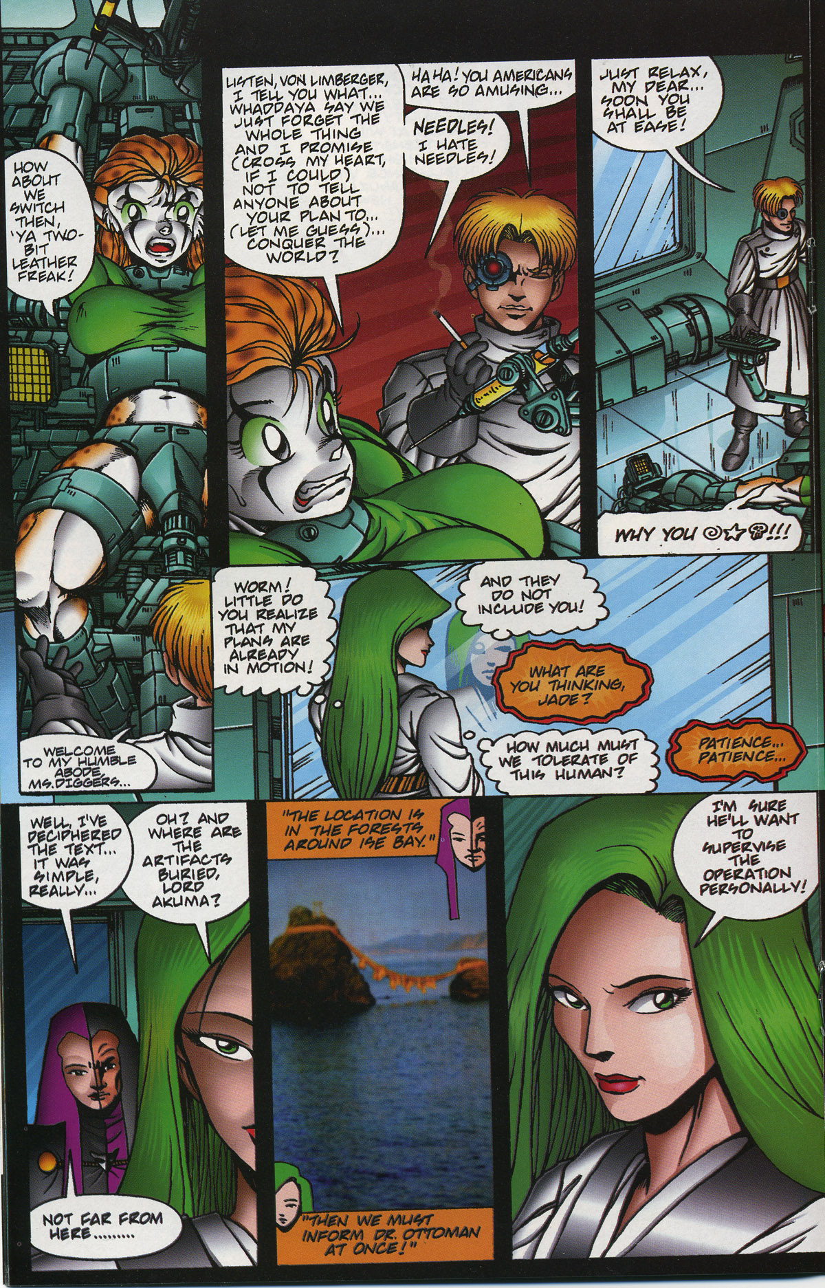Read online Warrior Nun Areala: Rituals comic -  Issue #2 - 16