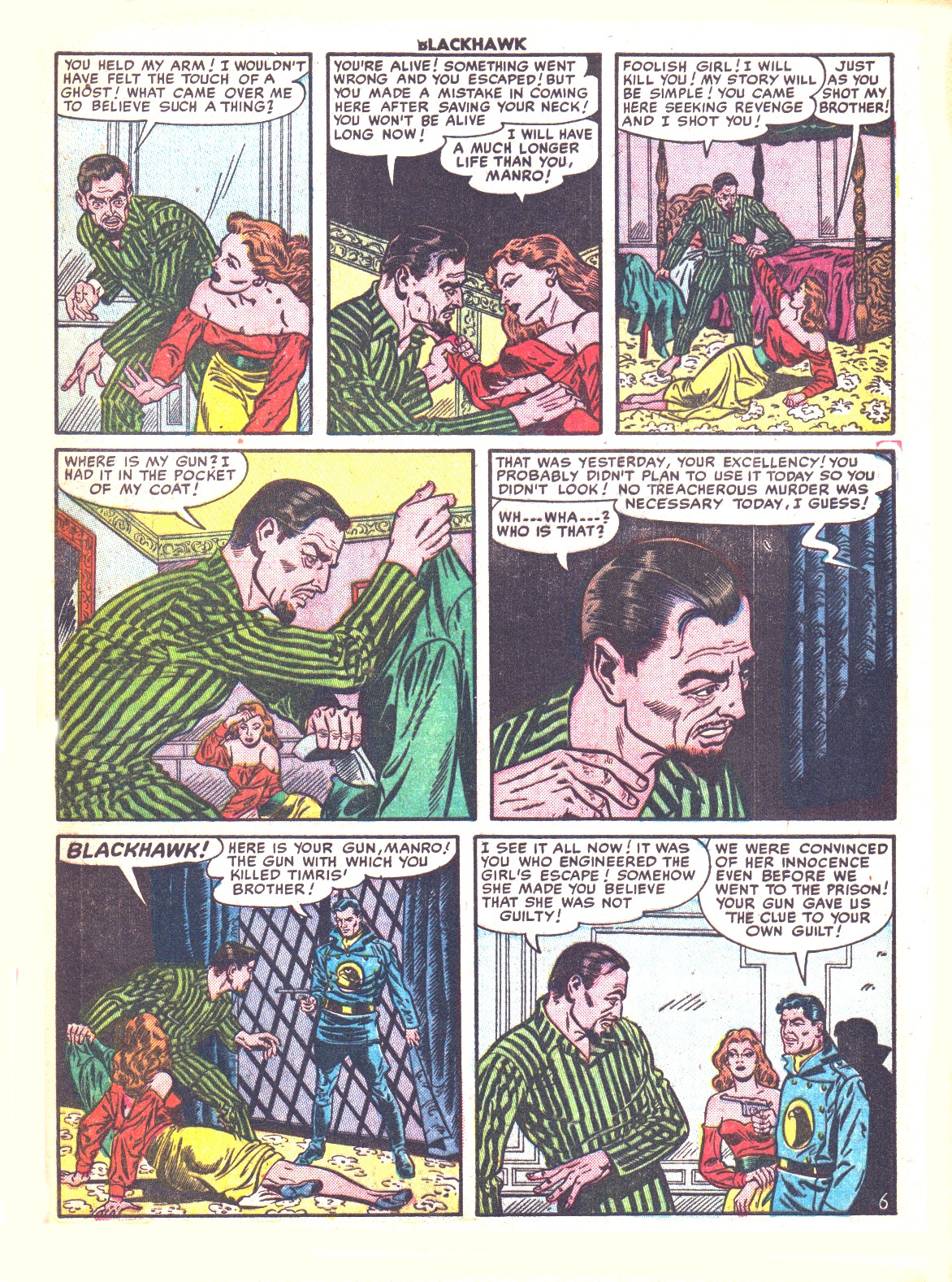 Read online Blackhawk (1957) comic -  Issue #44 - 47