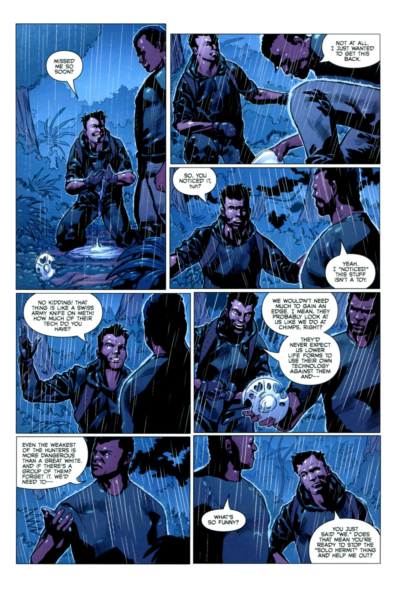 Read online Predators (2010) comic -  Issue #3 - 6