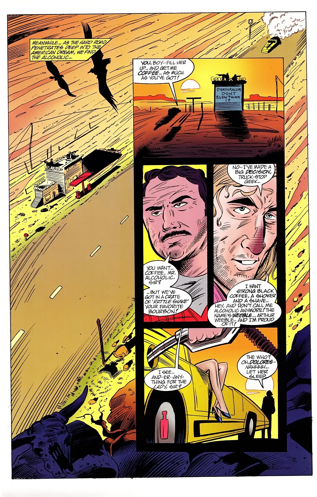 Read online Death Race 2020 comic -  Issue #5 - 17