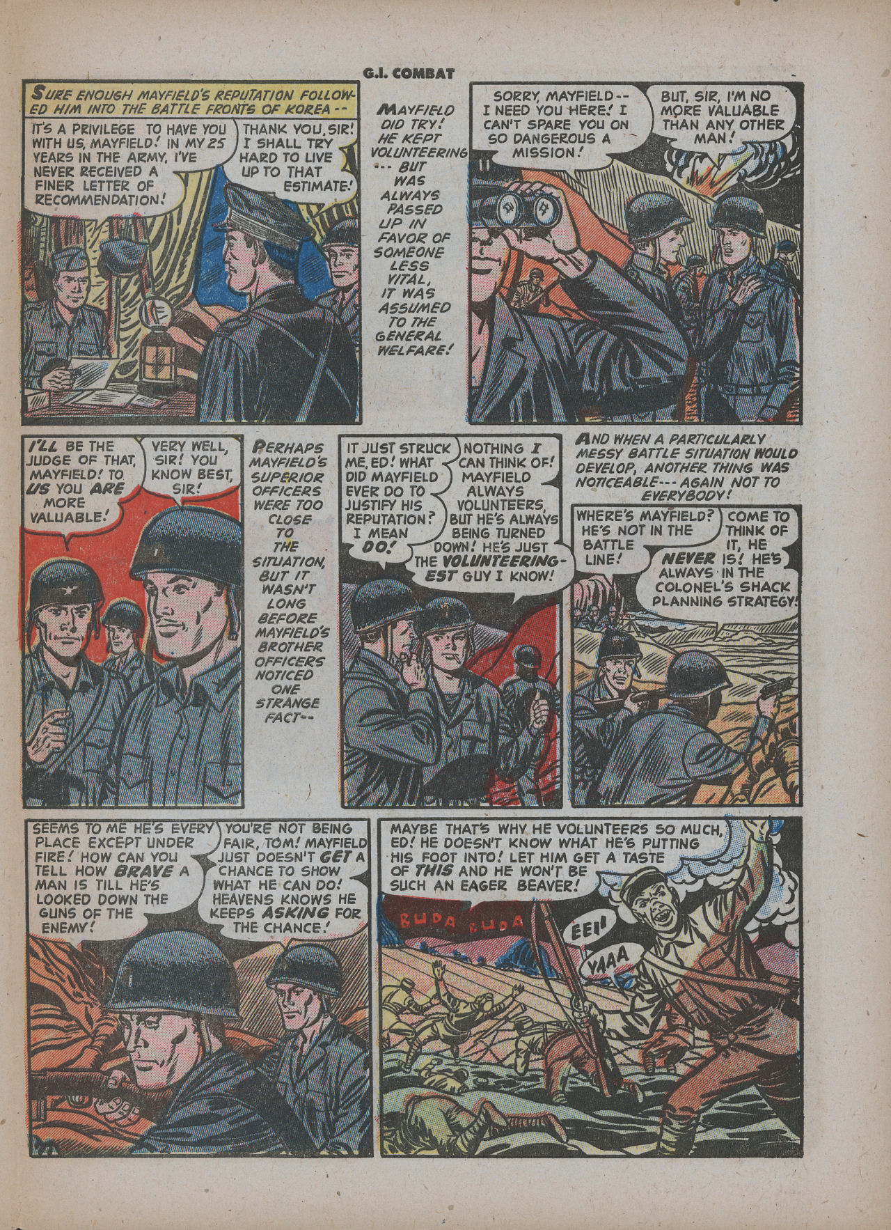 Read online G.I. Combat (1952) comic -  Issue #3 - 29