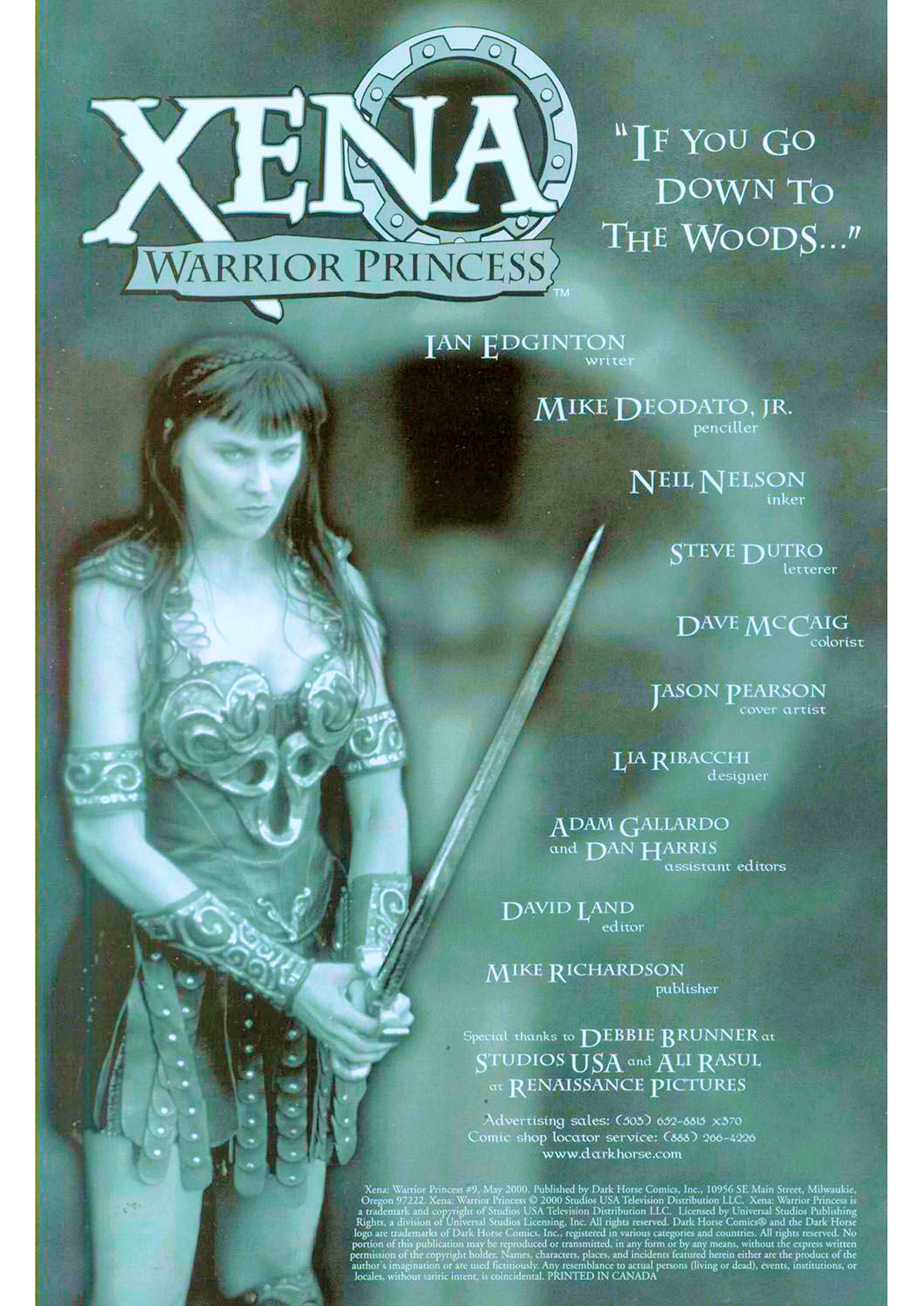 Xena: Warrior Princess (1999) Issue #9 #9 - English 3